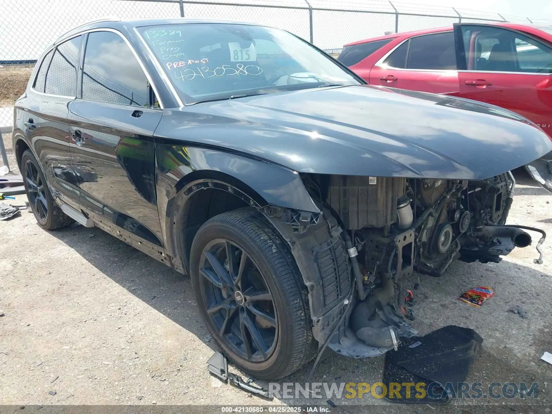 17 fotografías del automóvil dañado WA1BNAFY0K2063954 AUDI Q5 2019