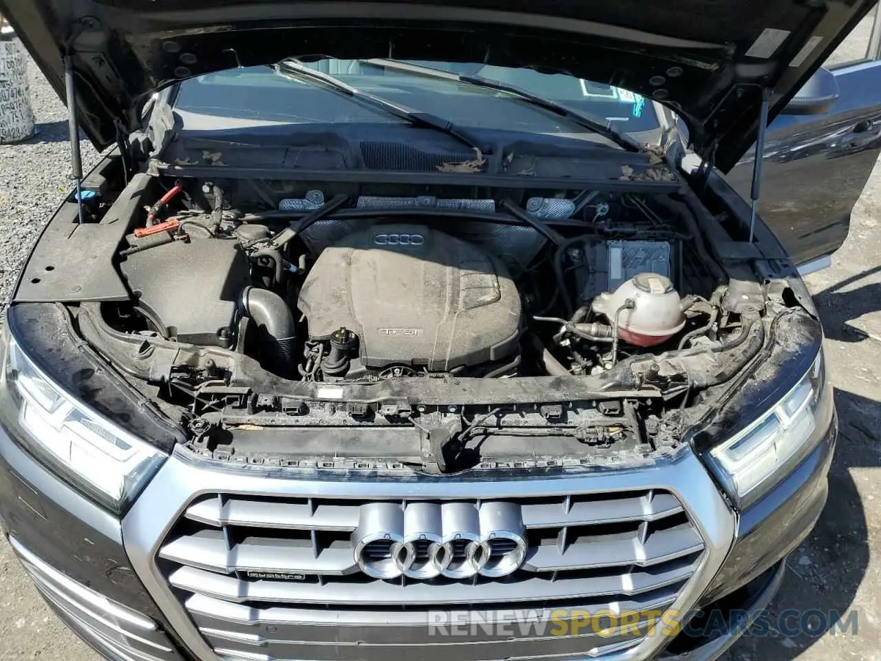 12 fotografías del automóvil dañado WA1BNAFY0K2127944 AUDI Q5 2019