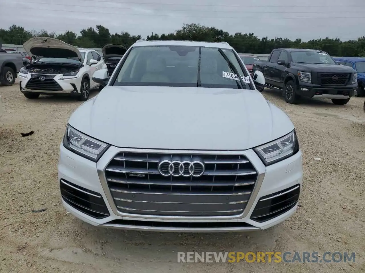 5 fotografías del automóvil dañado WA1BNAFY1K2024869 AUDI Q5 2019
