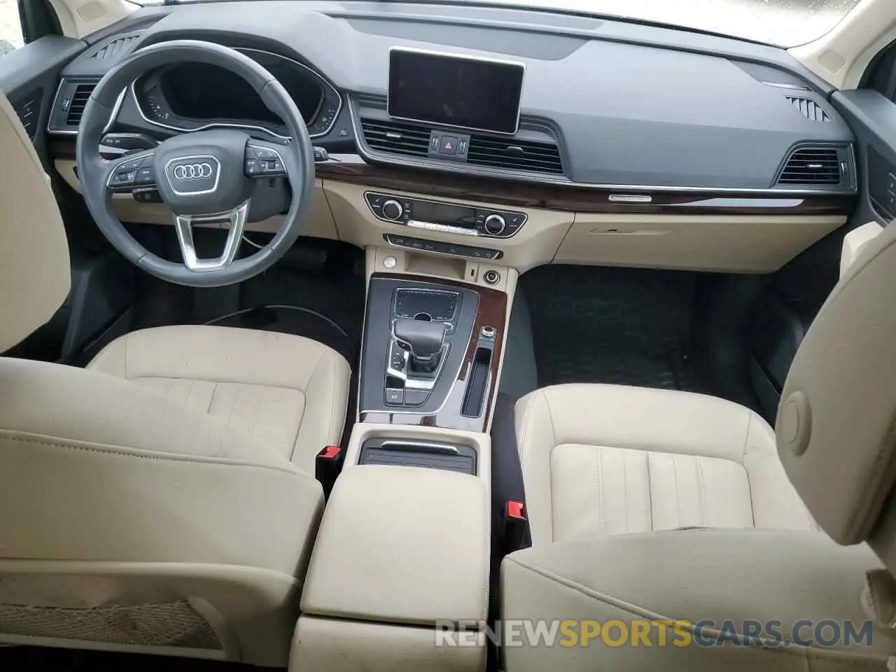 8 fotografías del automóvil dañado WA1BNAFY1K2024869 AUDI Q5 2019