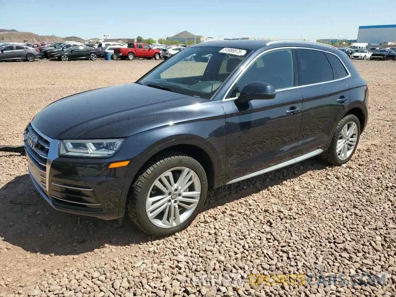 1 fotografías del automóvil dañado WA1BNAFY1K2026962 AUDI Q5 2019