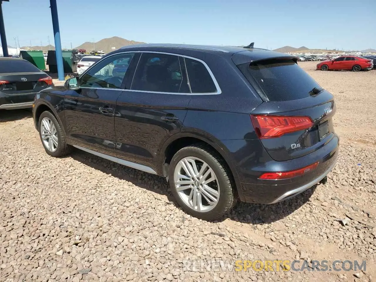 2 fotografías del automóvil dañado WA1BNAFY1K2026962 AUDI Q5 2019