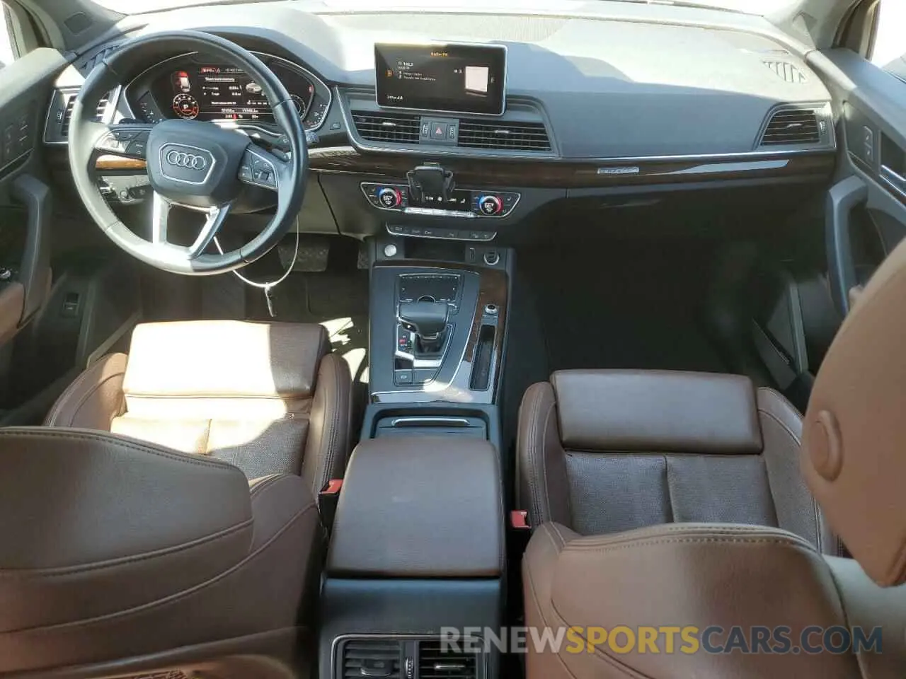 8 fotografías del automóvil dañado WA1BNAFY1K2026962 AUDI Q5 2019