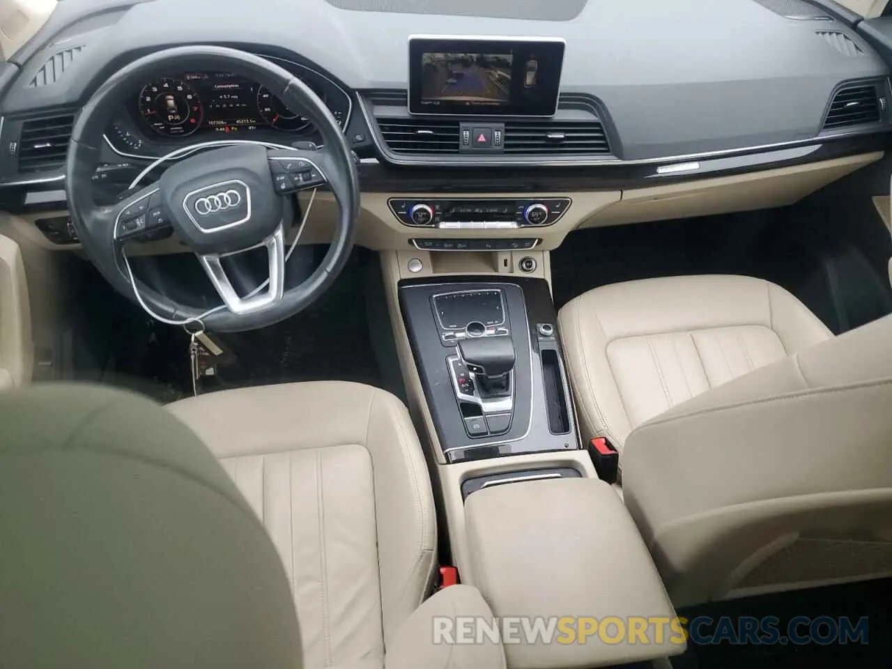 8 fotografías del automóvil dañado WA1BNAFY1K2044099 AUDI Q5 2019