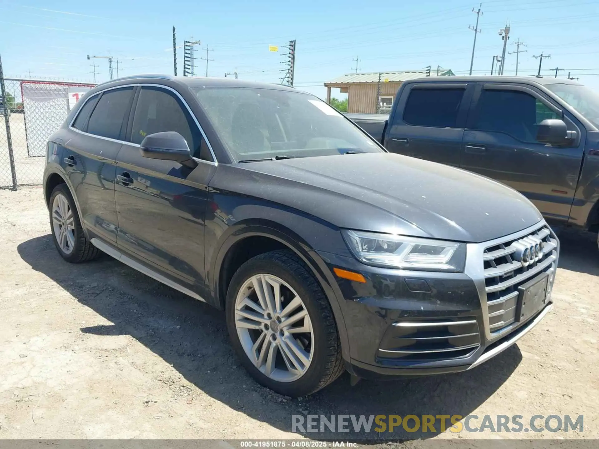 1 fotografías del automóvil dañado WA1BNAFY1K2052980 AUDI Q5 2019