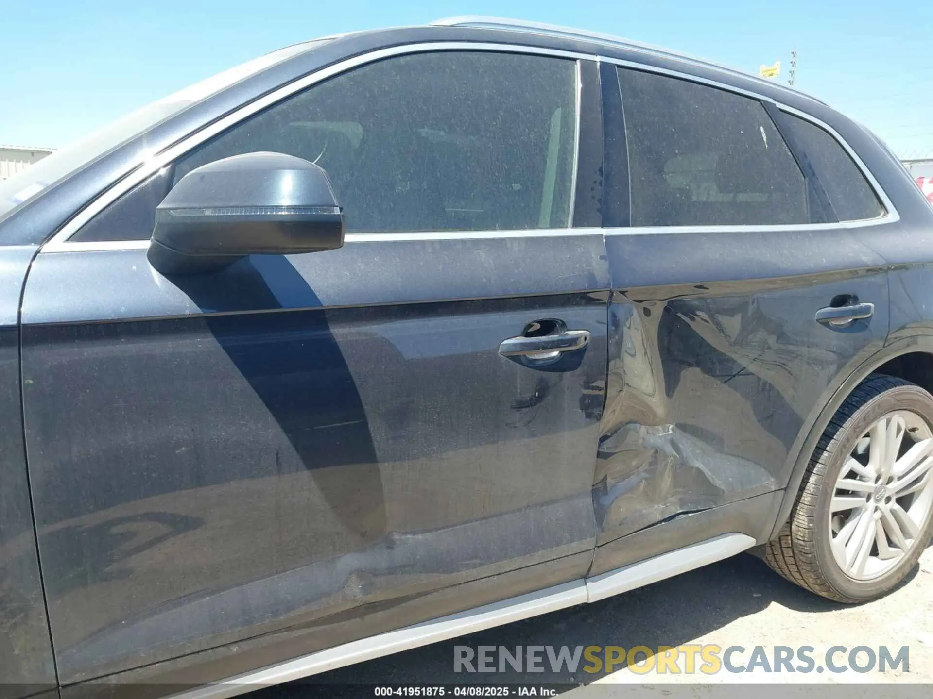 6 fotografías del automóvil dañado WA1BNAFY1K2052980 AUDI Q5 2019