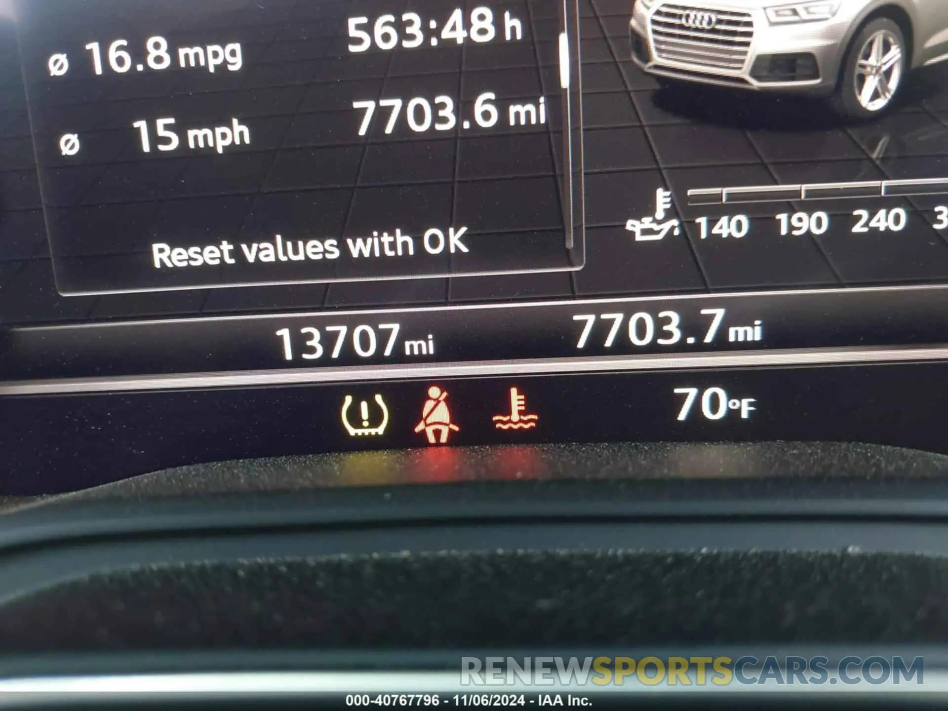 15 fotografías del automóvil dañado WA1BNAFY1K2072694 AUDI Q5 2019
