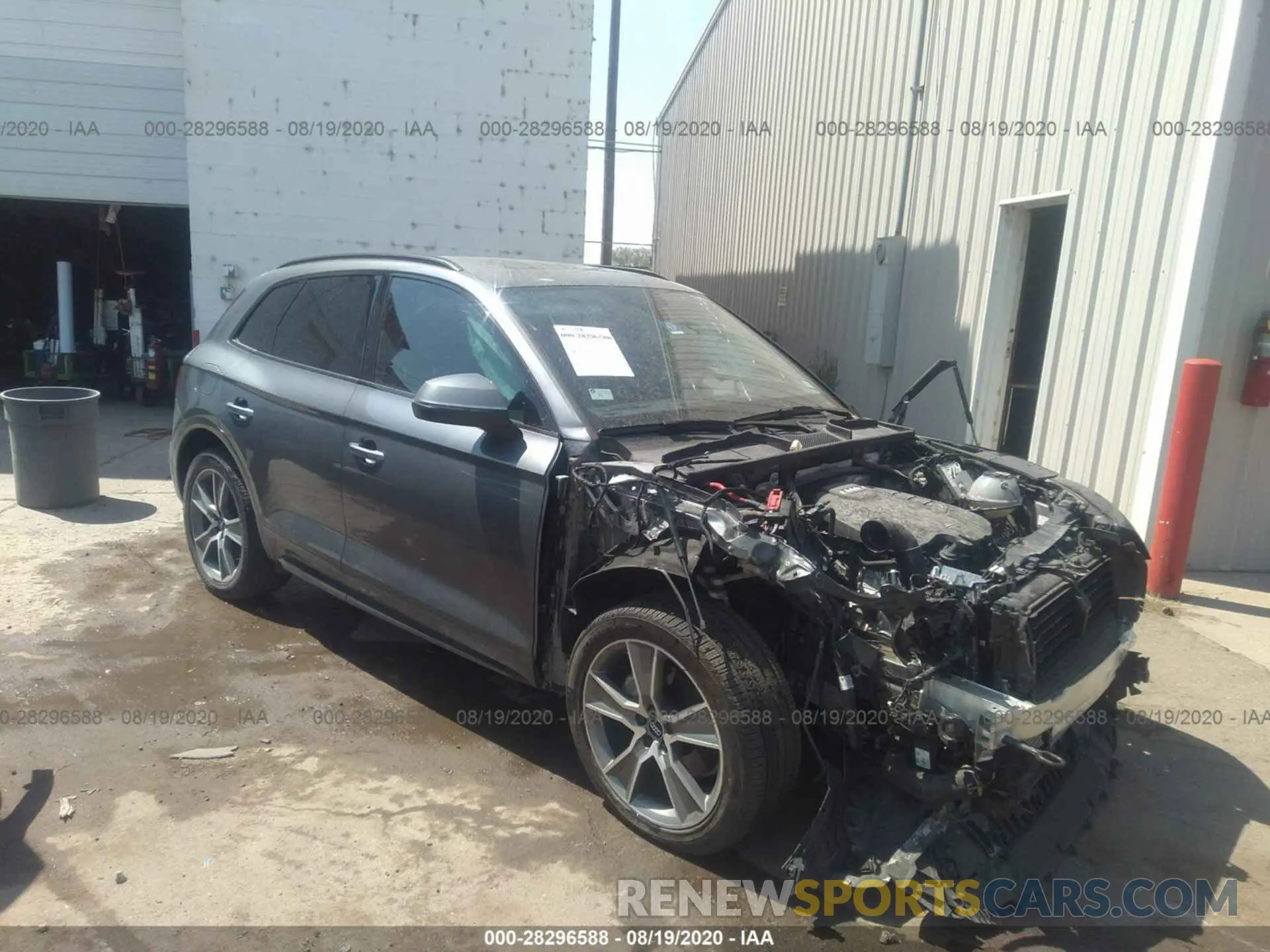 1 fotografías del automóvil dañado WA1BNAFY1K2073277 AUDI Q5 2019