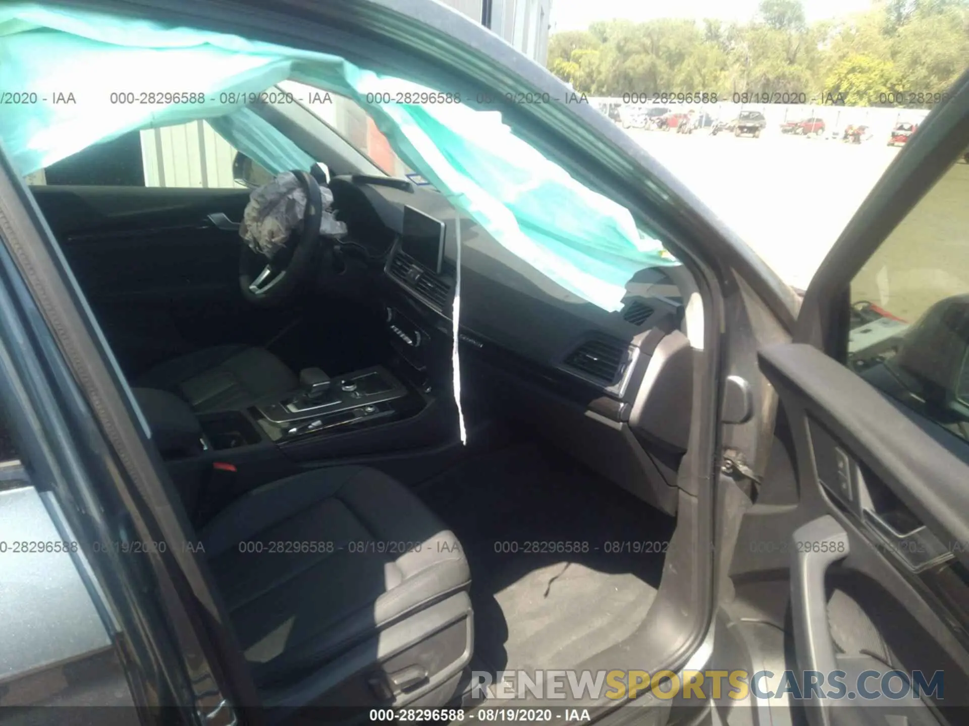 5 fotografías del automóvil dañado WA1BNAFY1K2073277 AUDI Q5 2019