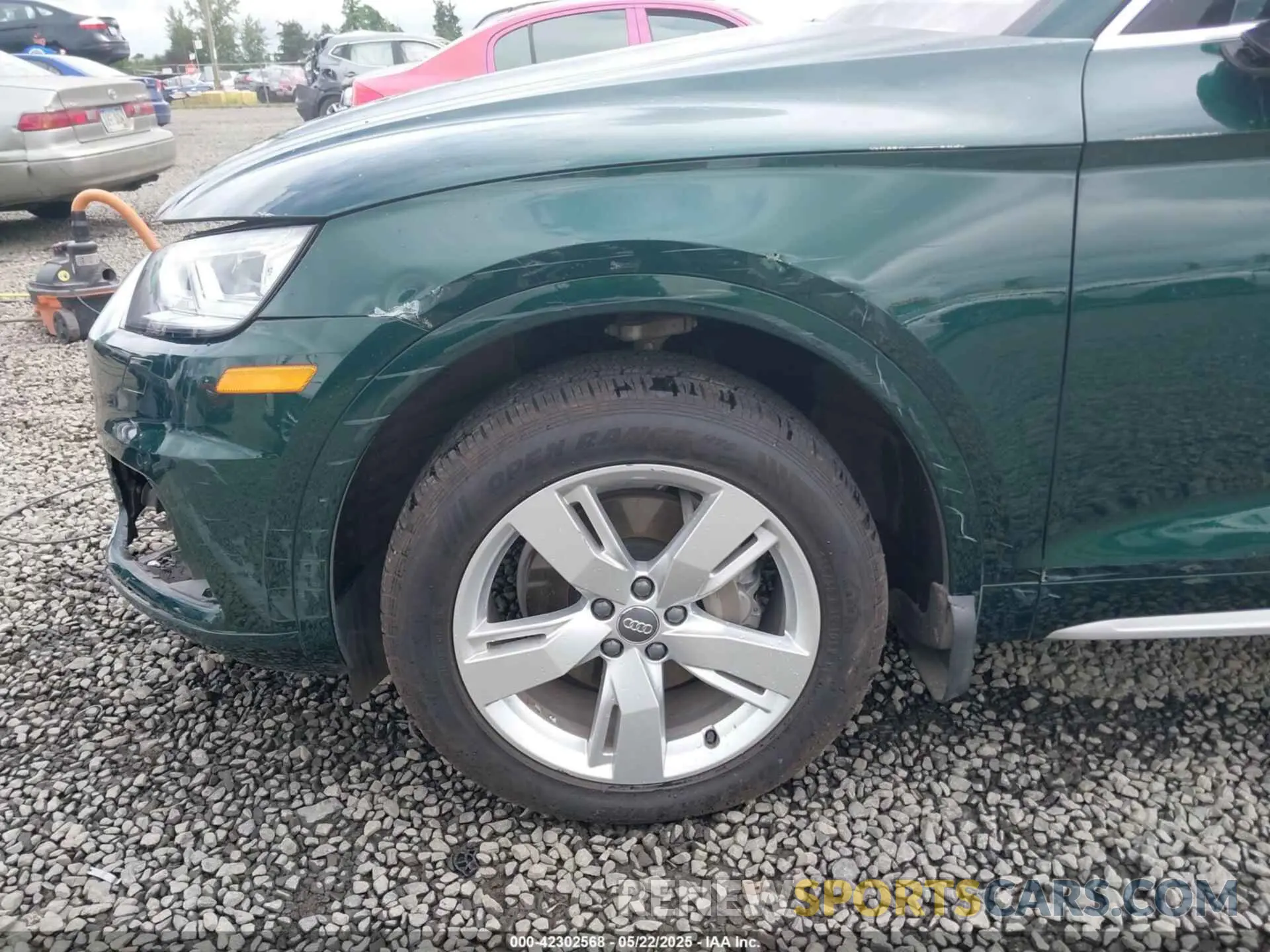 17 fotografías del automóvil dañado WA1BNAFY1K2126527 AUDI Q5 2019