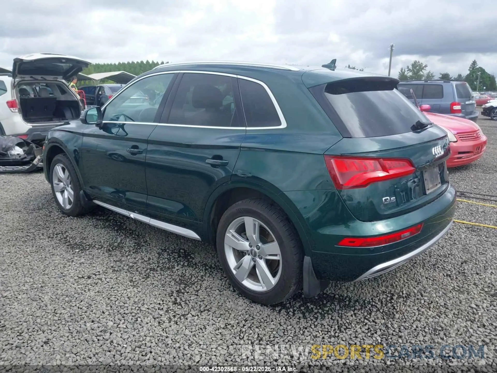 3 fotografías del automóvil dañado WA1BNAFY1K2126527 AUDI Q5 2019