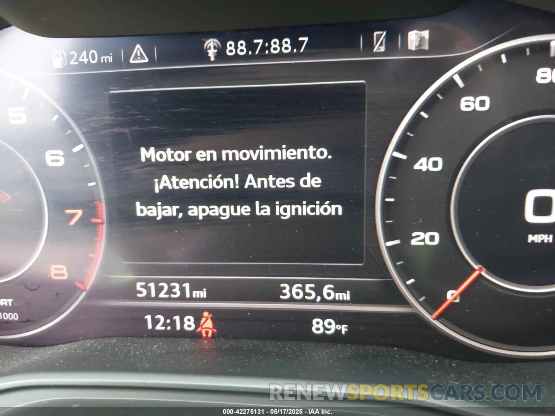 7 fotografías del automóvil dañado WA1BNAFY2K2030101 AUDI Q5 2019