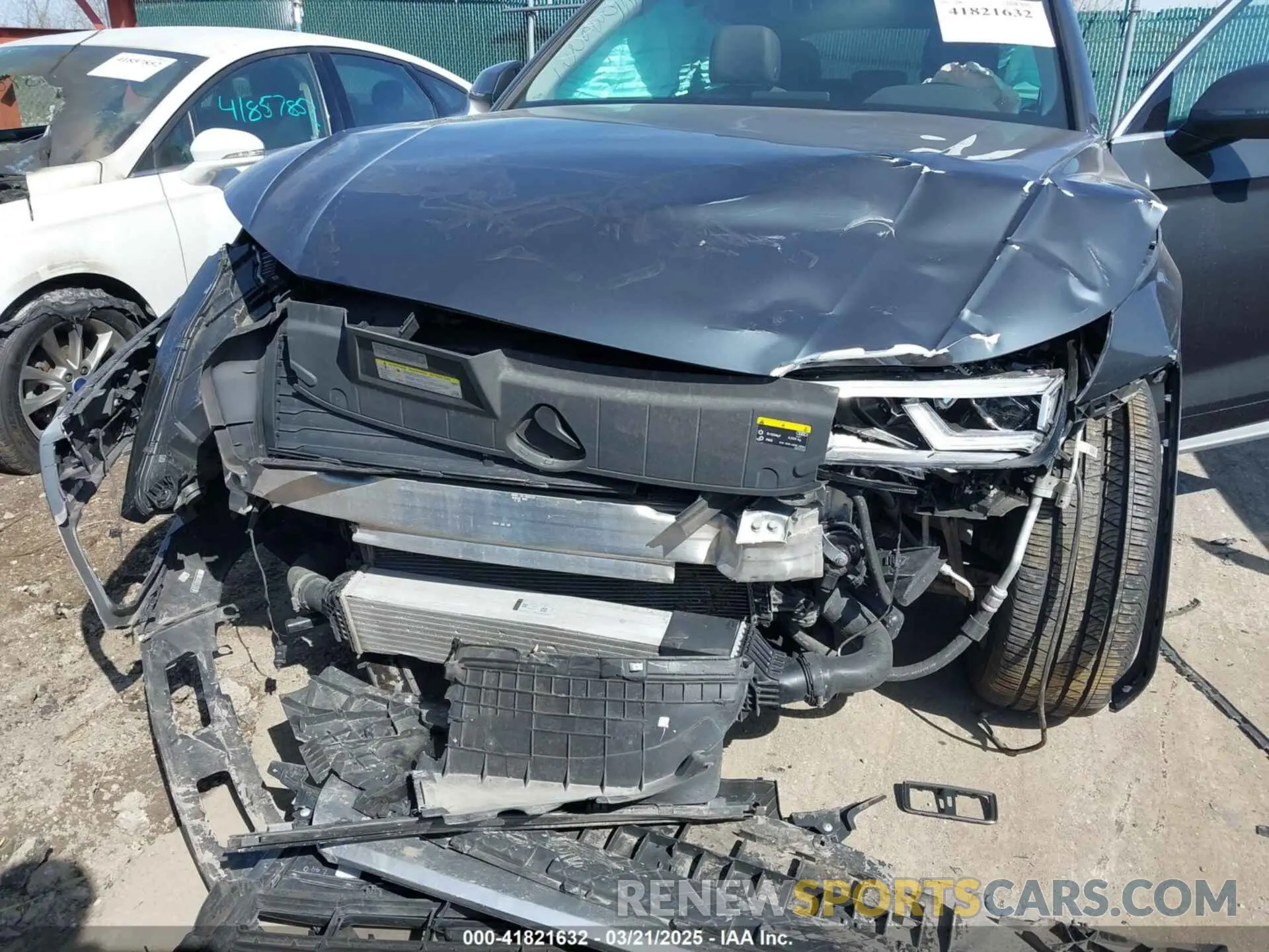 6 fotografías del automóvil dañado WA1BNAFY2K2047934 AUDI Q5 2019
