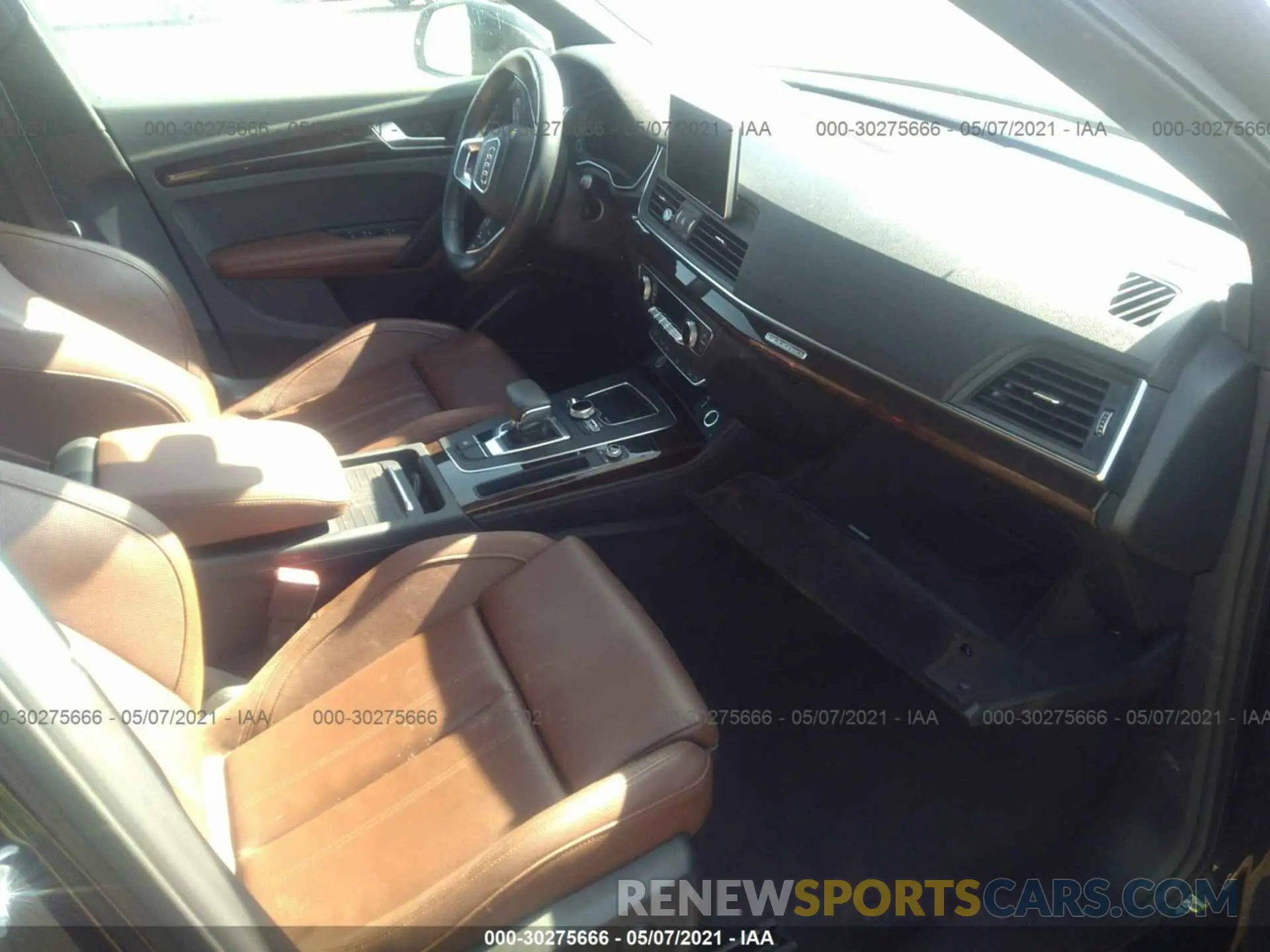 5 fotografías del automóvil dañado WA1BNAFY2K2053281 AUDI Q5 2019