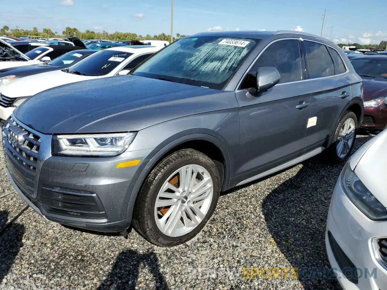 1 fotografías del automóvil dañado WA1BNAFY2K2057248 AUDI Q5 2019