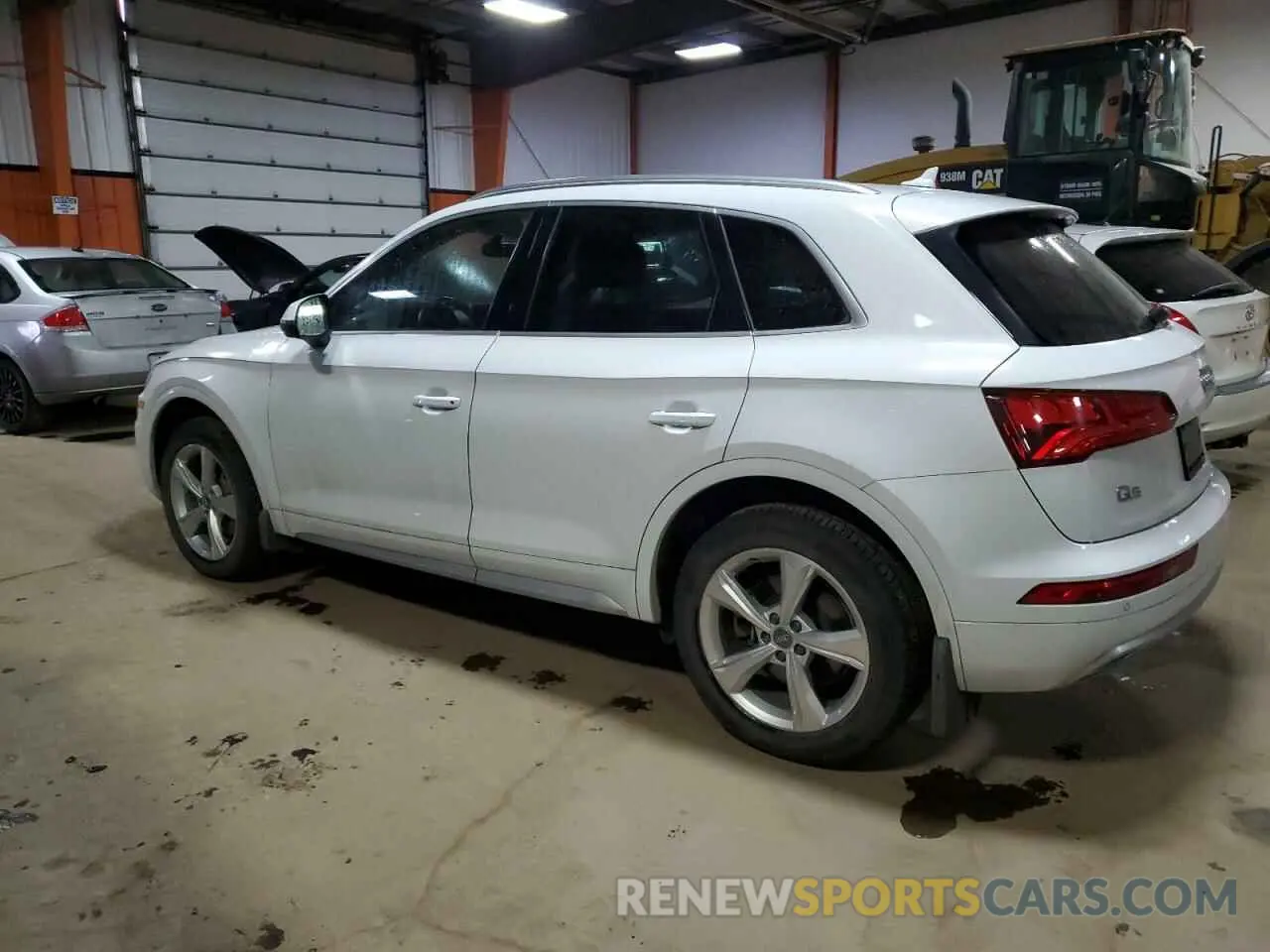2 fotografías del automóvil dañado WA1BNAFY2K2074180 AUDI Q5 2019