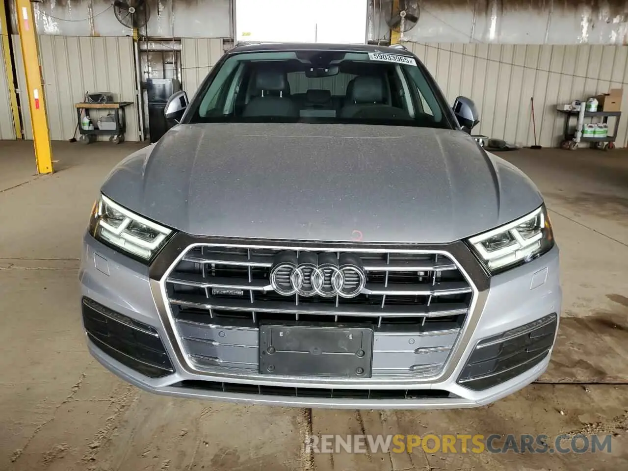 5 fotografías del automóvil dañado WA1BNAFY2K2076284 AUDI Q5 2019