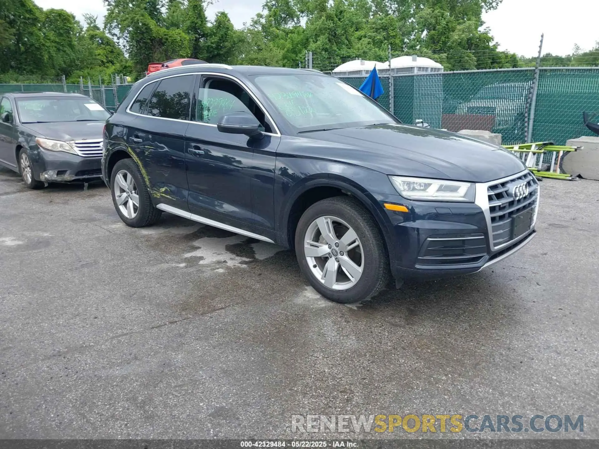 1 fotografías del automóvil dañado WA1BNAFY2K2080576 AUDI Q5 2019