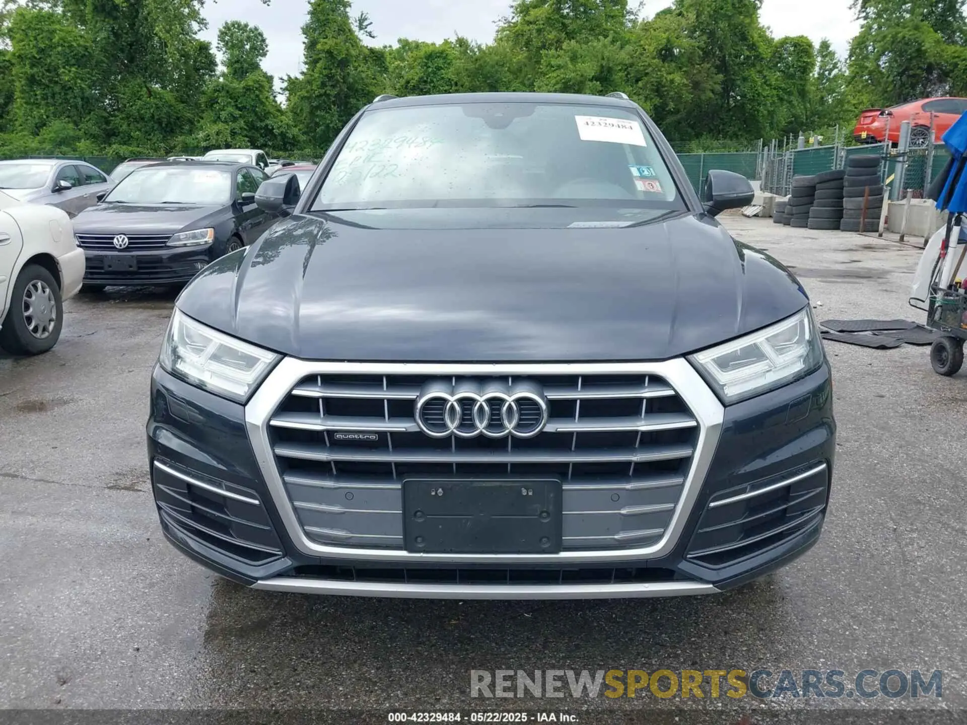 12 fotografías del automóvil dañado WA1BNAFY2K2080576 AUDI Q5 2019
