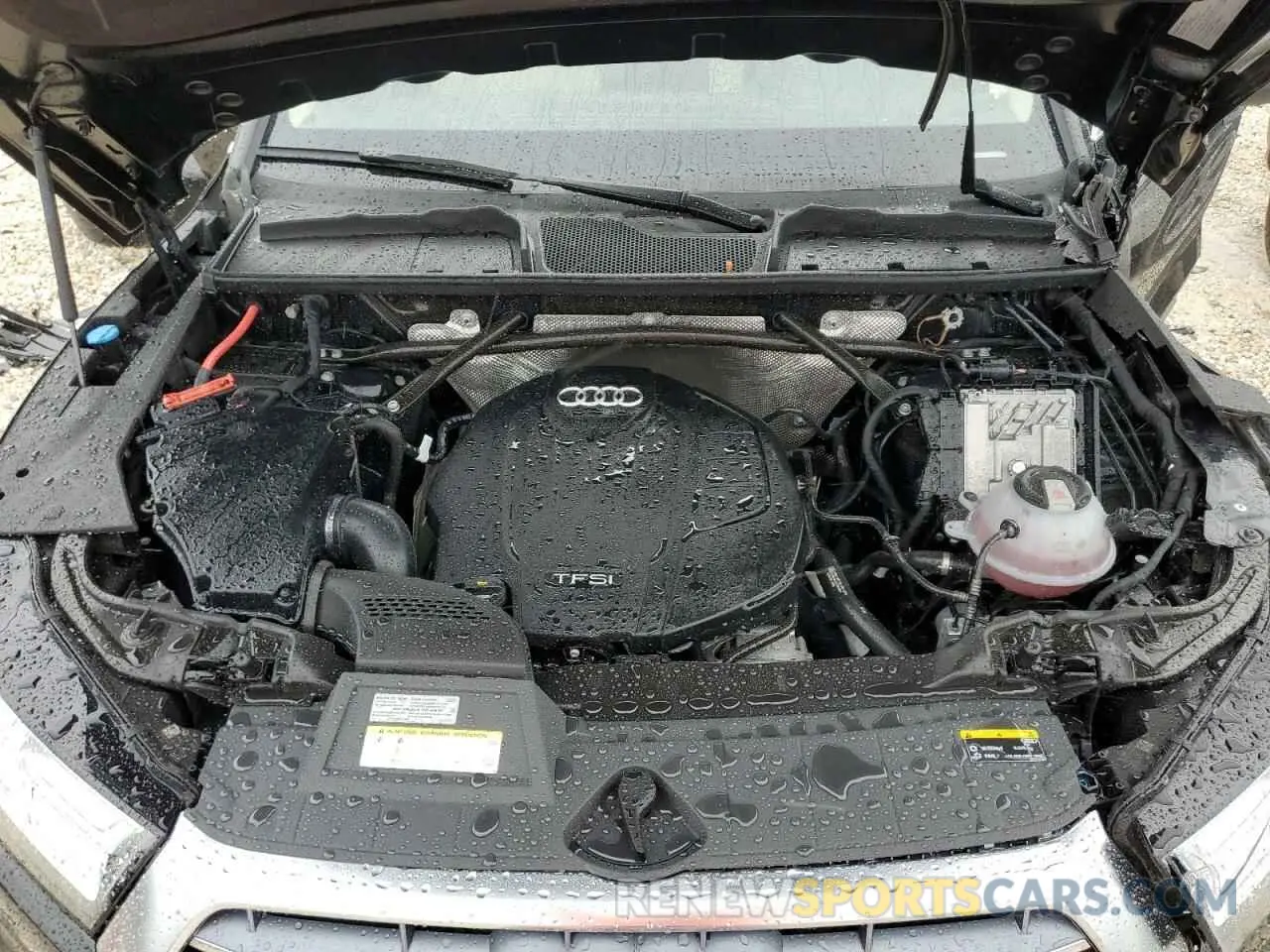 7 fotografías del automóvil dañado WA1BNAFY2K2084613 AUDI Q5 2019