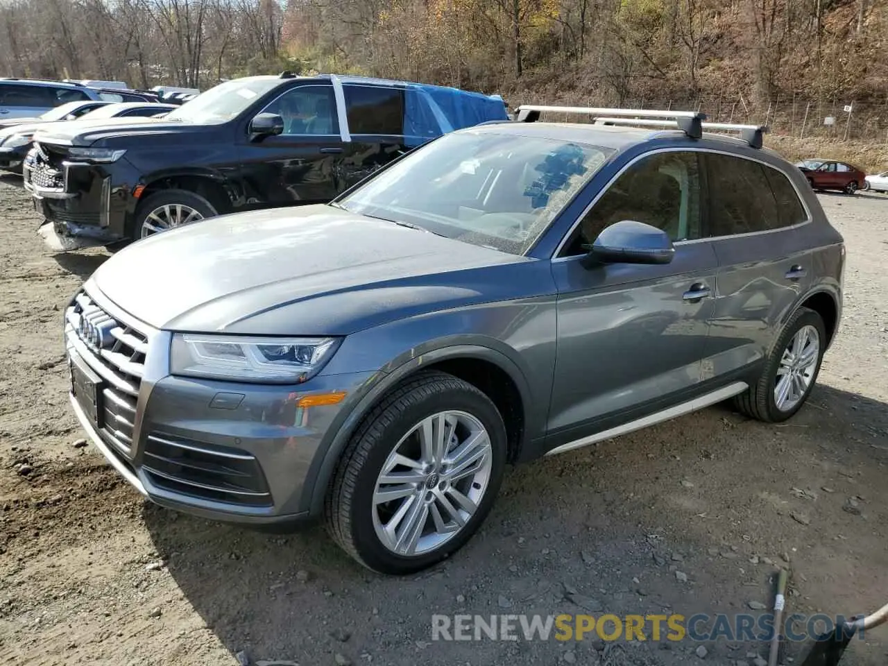 1 fotografías del automóvil dañado WA1BNAFY2K2118355 AUDI Q5 2019