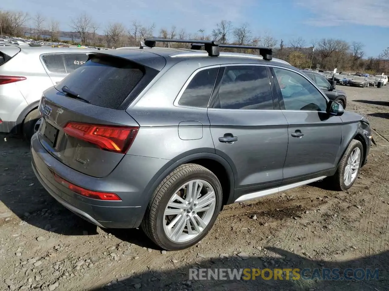 3 fotografías del automóvil dañado WA1BNAFY2K2118355 AUDI Q5 2019
