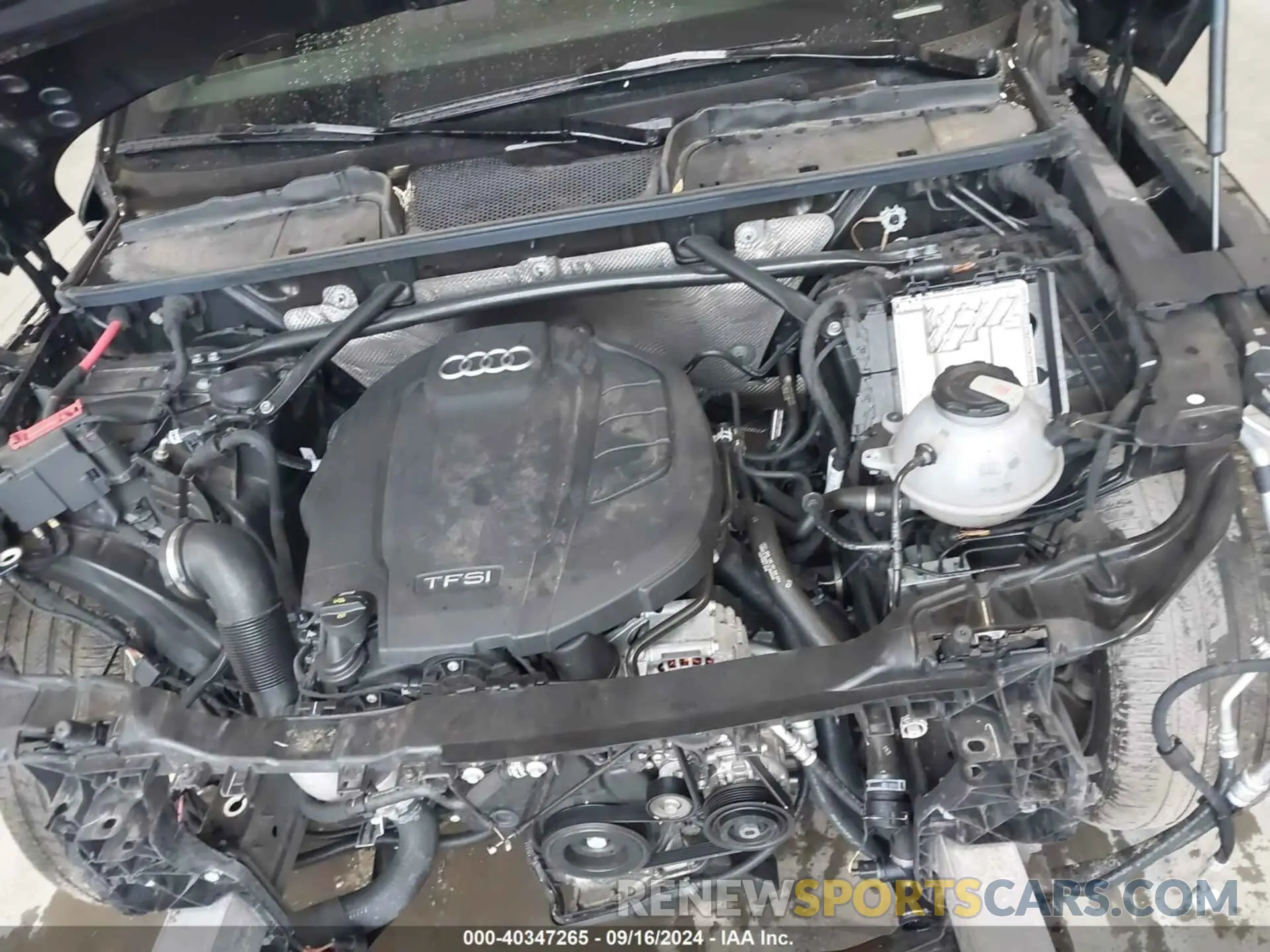 10 fotografías del automóvil dañado WA1BNAFY2K2144759 AUDI Q5 2019