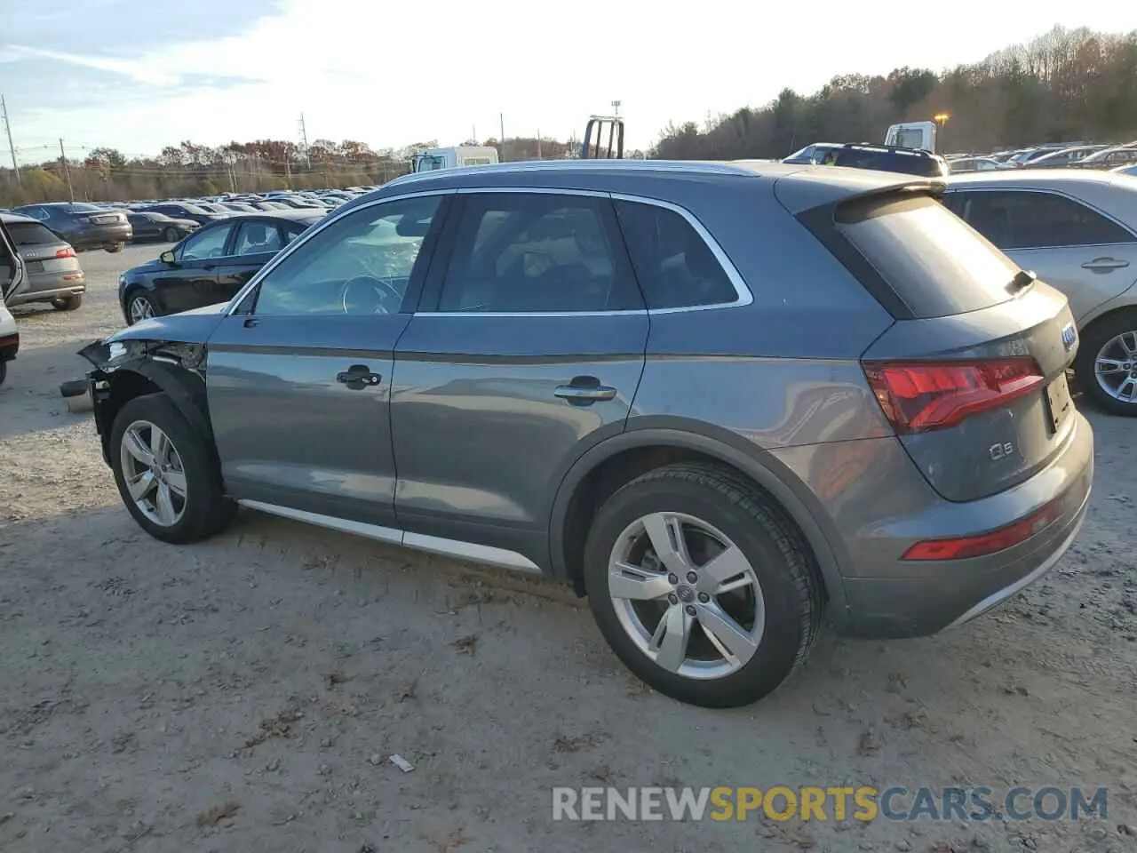 2 fotografías del automóvil dañado WA1BNAFY3K2033749 AUDI Q5 2019