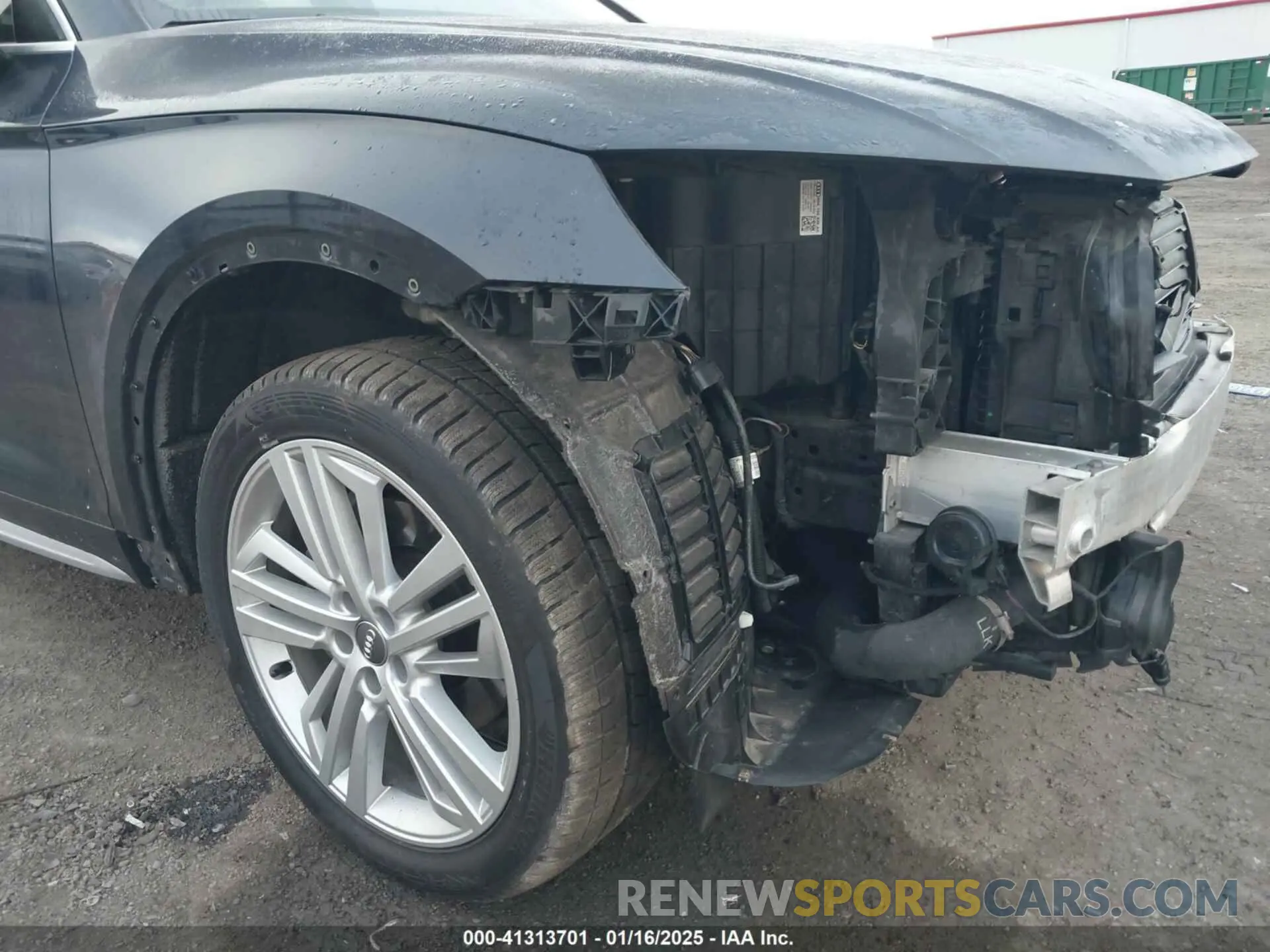 18 fotografías del automóvil dañado WA1BNAFY3K2051278 AUDI Q5 2019