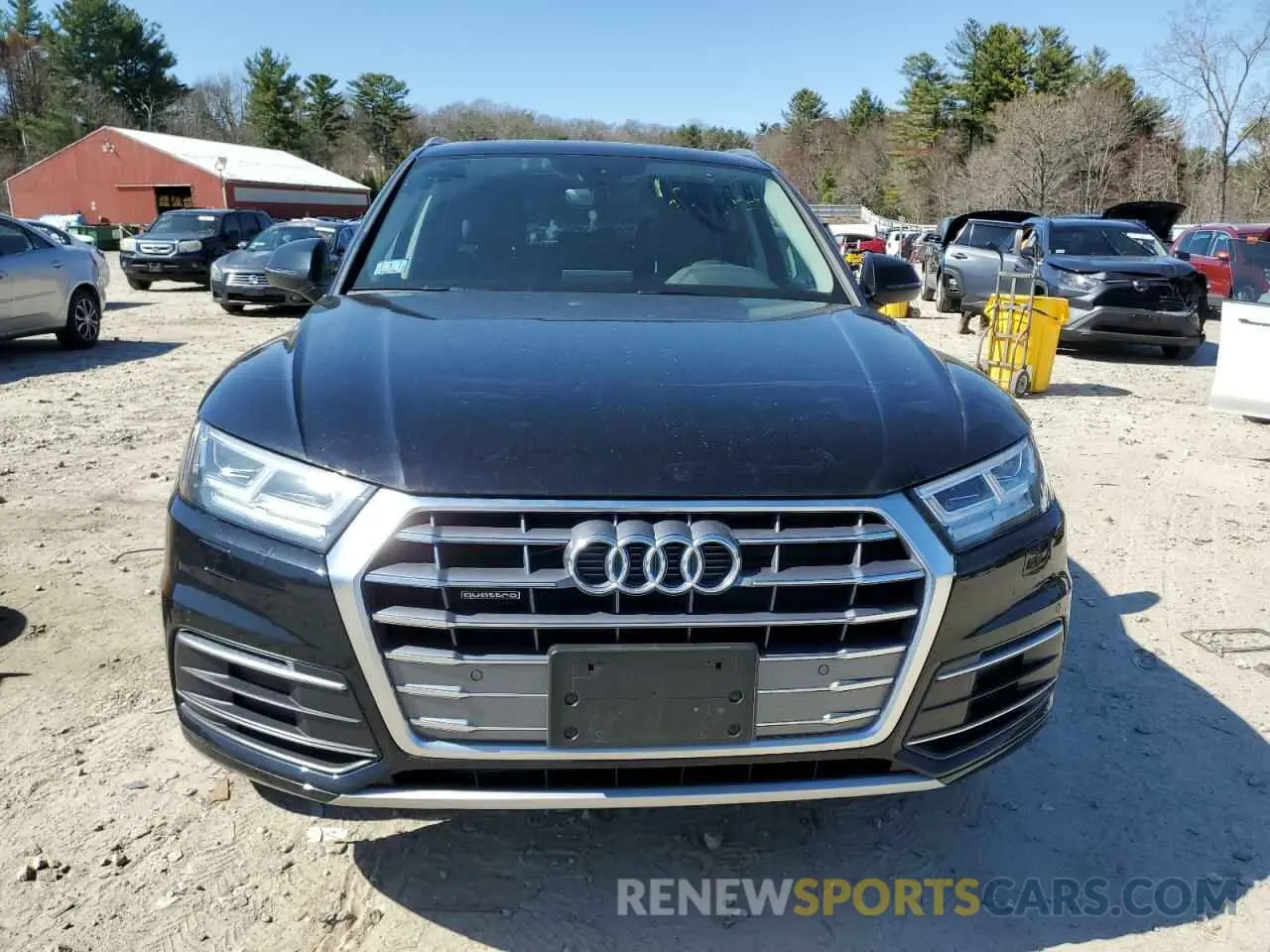 5 fotografías del automóvil dañado WA1BNAFY3K2065603 AUDI Q5 2019