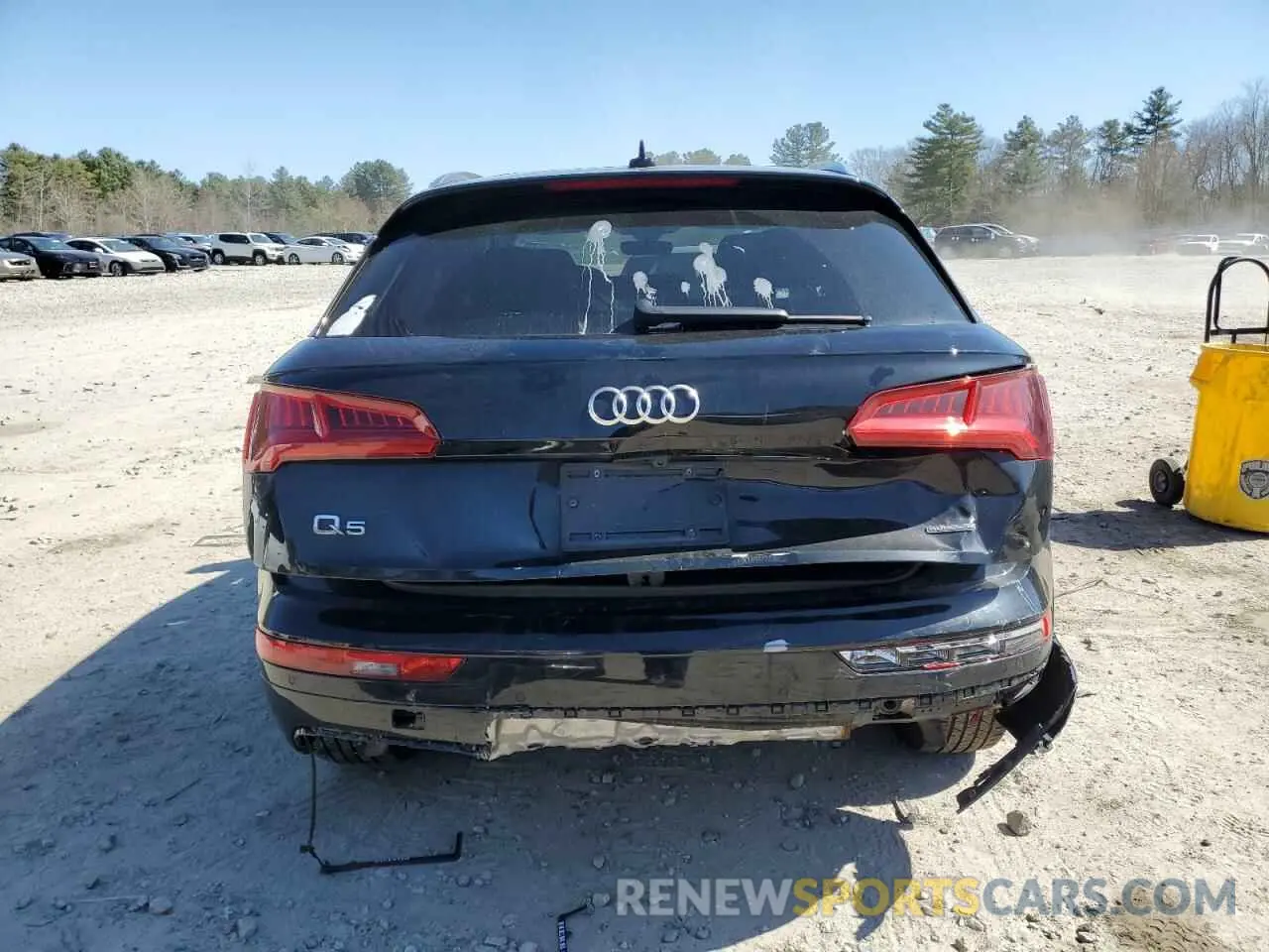 6 fotografías del automóvil dañado WA1BNAFY3K2065603 AUDI Q5 2019