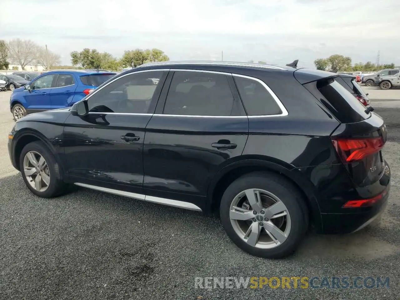 2 fotografías del automóvil dañado WA1BNAFY3K2076956 AUDI Q5 2019