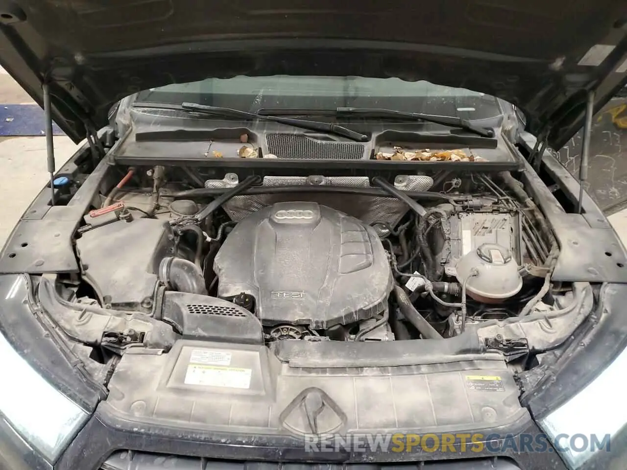 11 fotografías del automóvil dañado WA1BNAFY3K2112628 AUDI Q5 2019