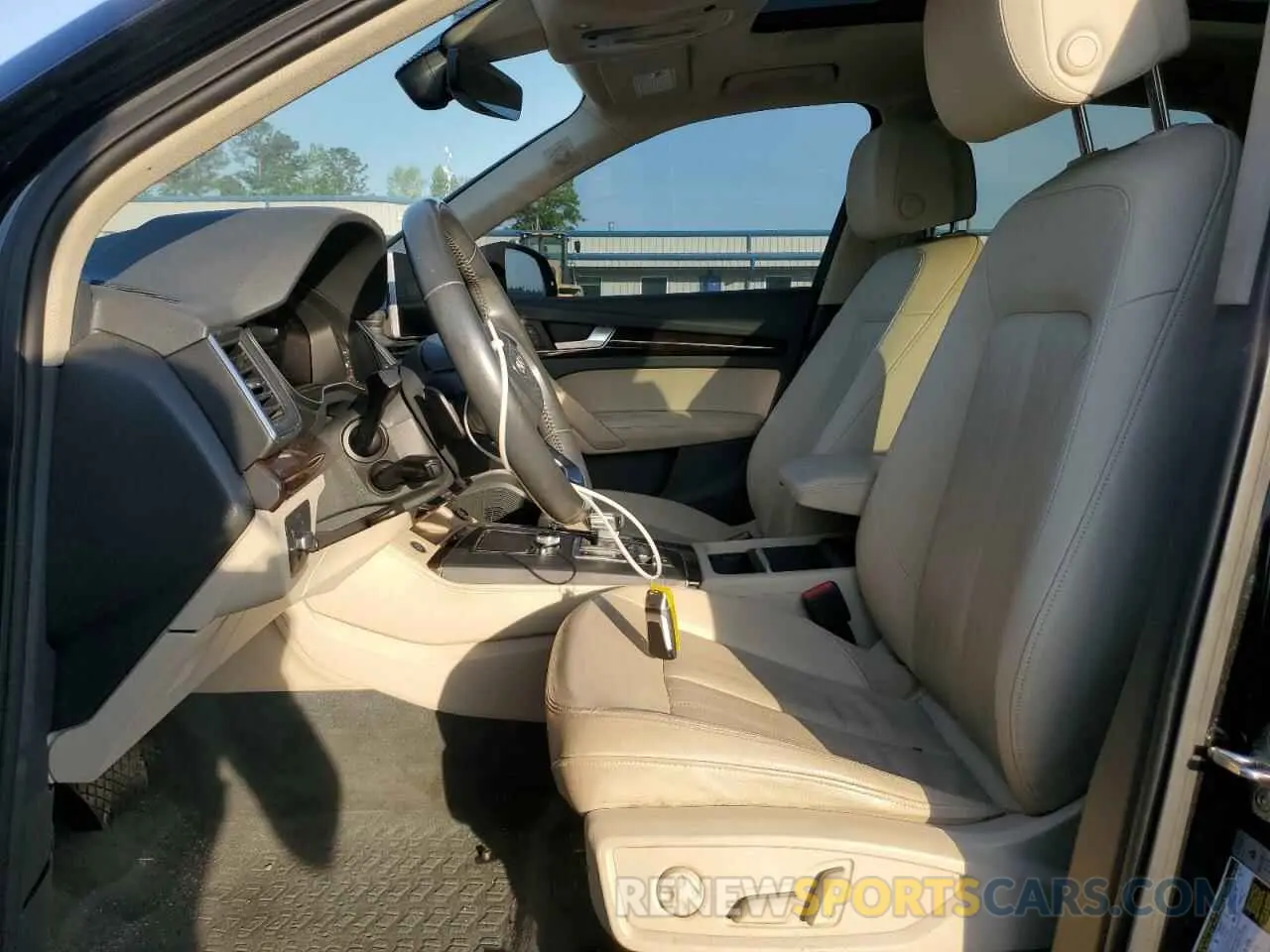7 fotografías del automóvil dañado WA1BNAFY4K2025062 AUDI Q5 2019