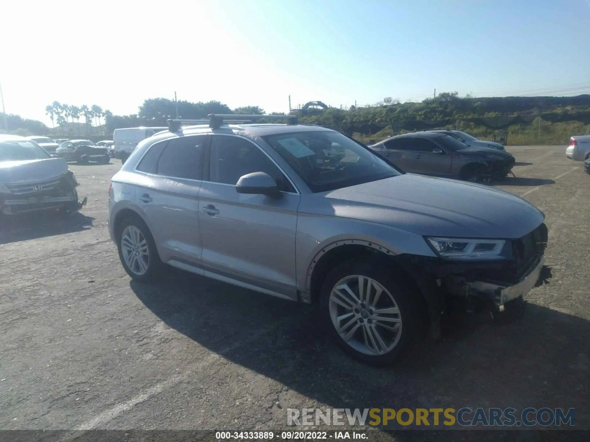 1 fotografías del automóvil dañado WA1BNAFY4K2100682 AUDI Q5 2019