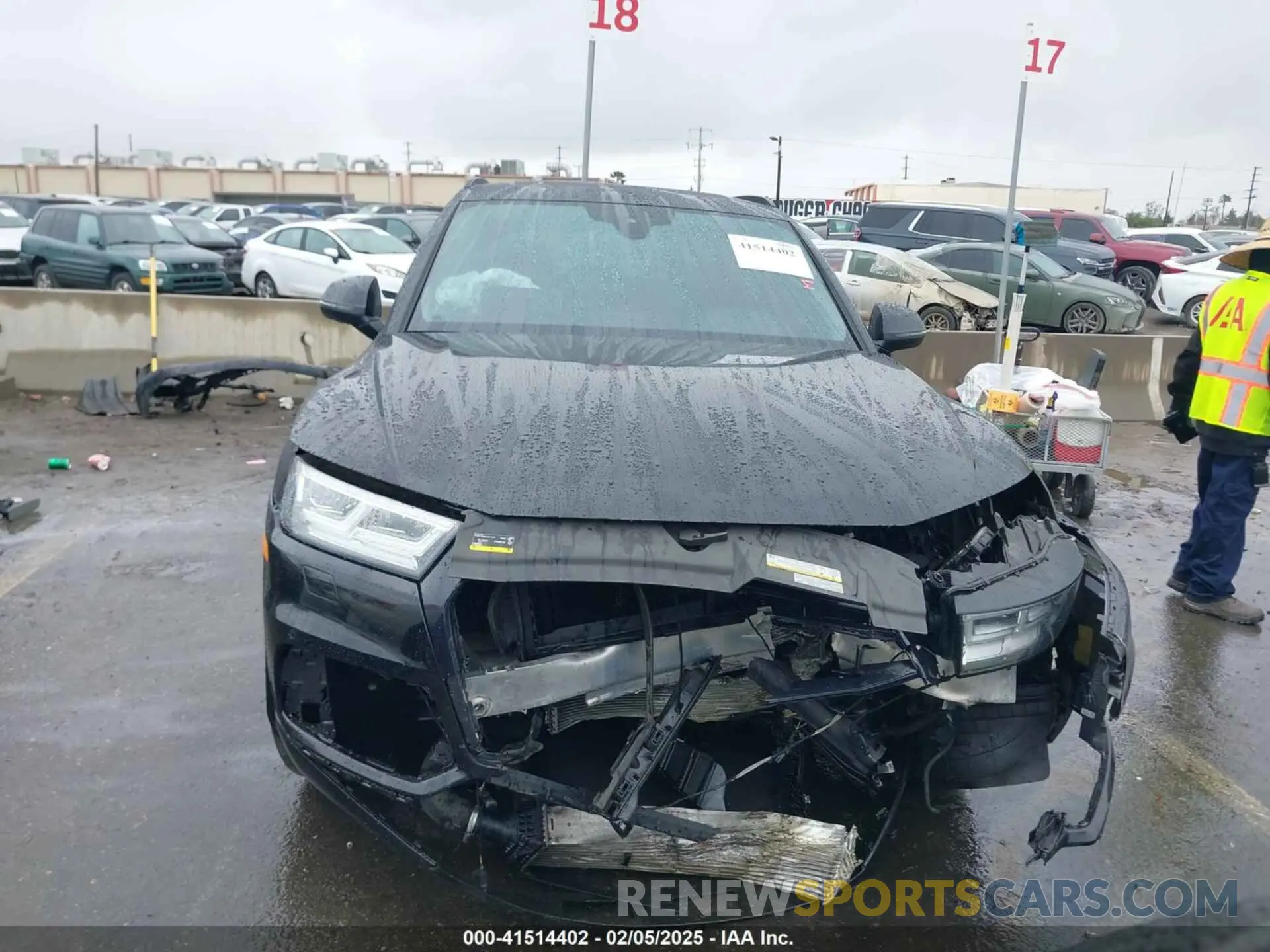 13 fotografías del automóvil dañado WA1BNAFY5K2061035 AUDI Q5 2019