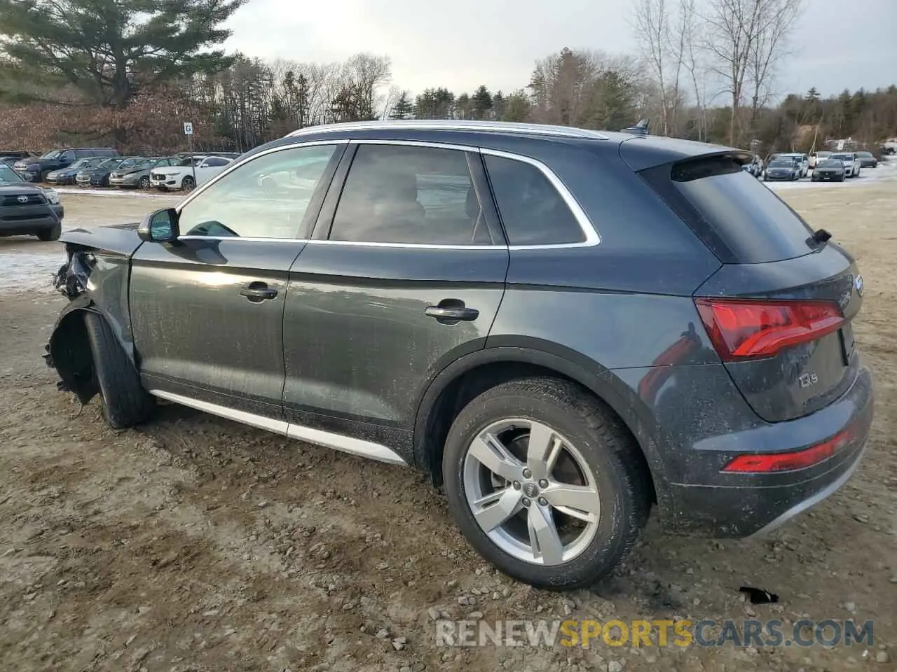 2 fotografías del automóvil dañado WA1BNAFY5K2065344 AUDI Q5 2019