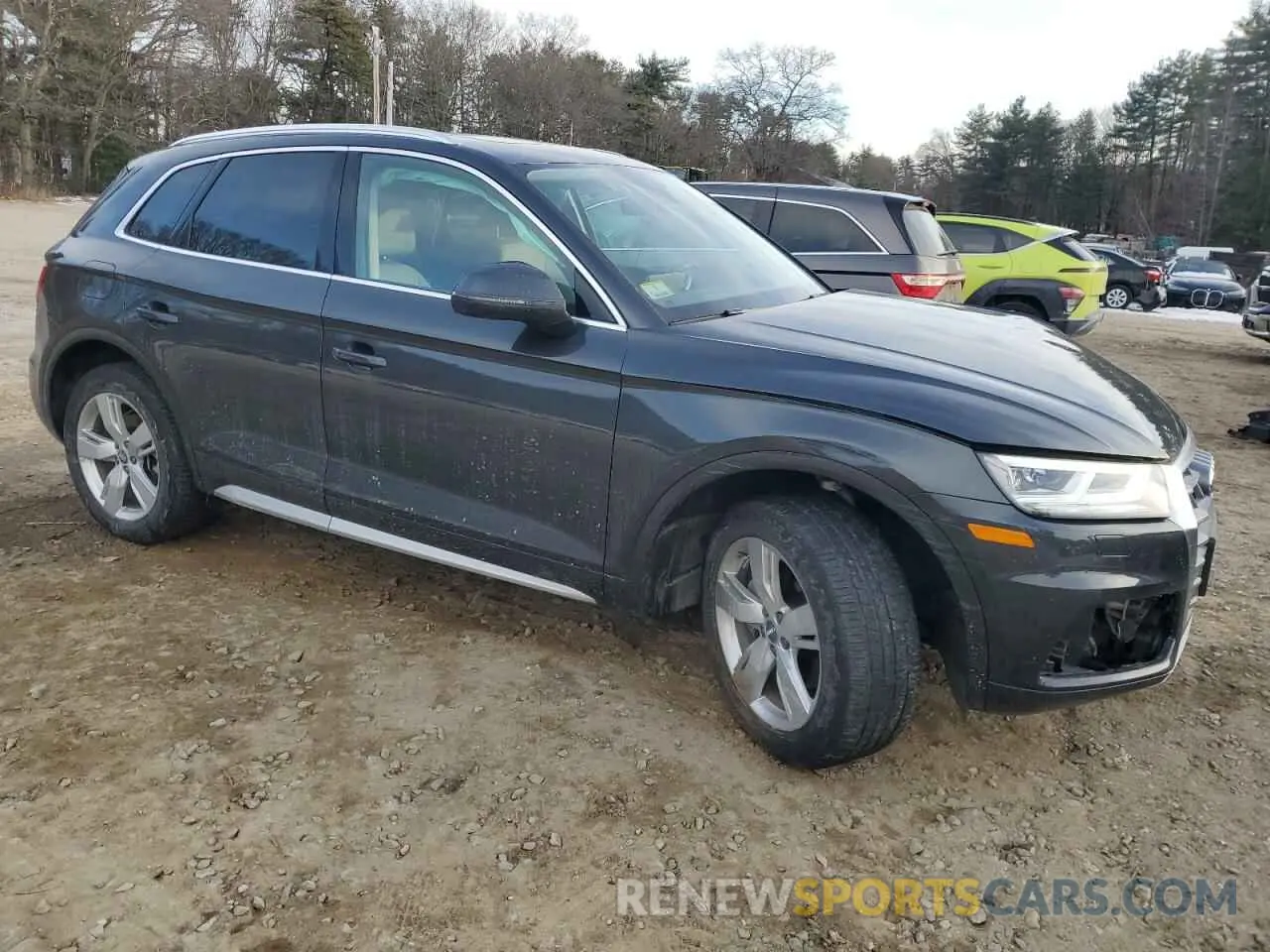 4 fotografías del automóvil dañado WA1BNAFY5K2065344 AUDI Q5 2019