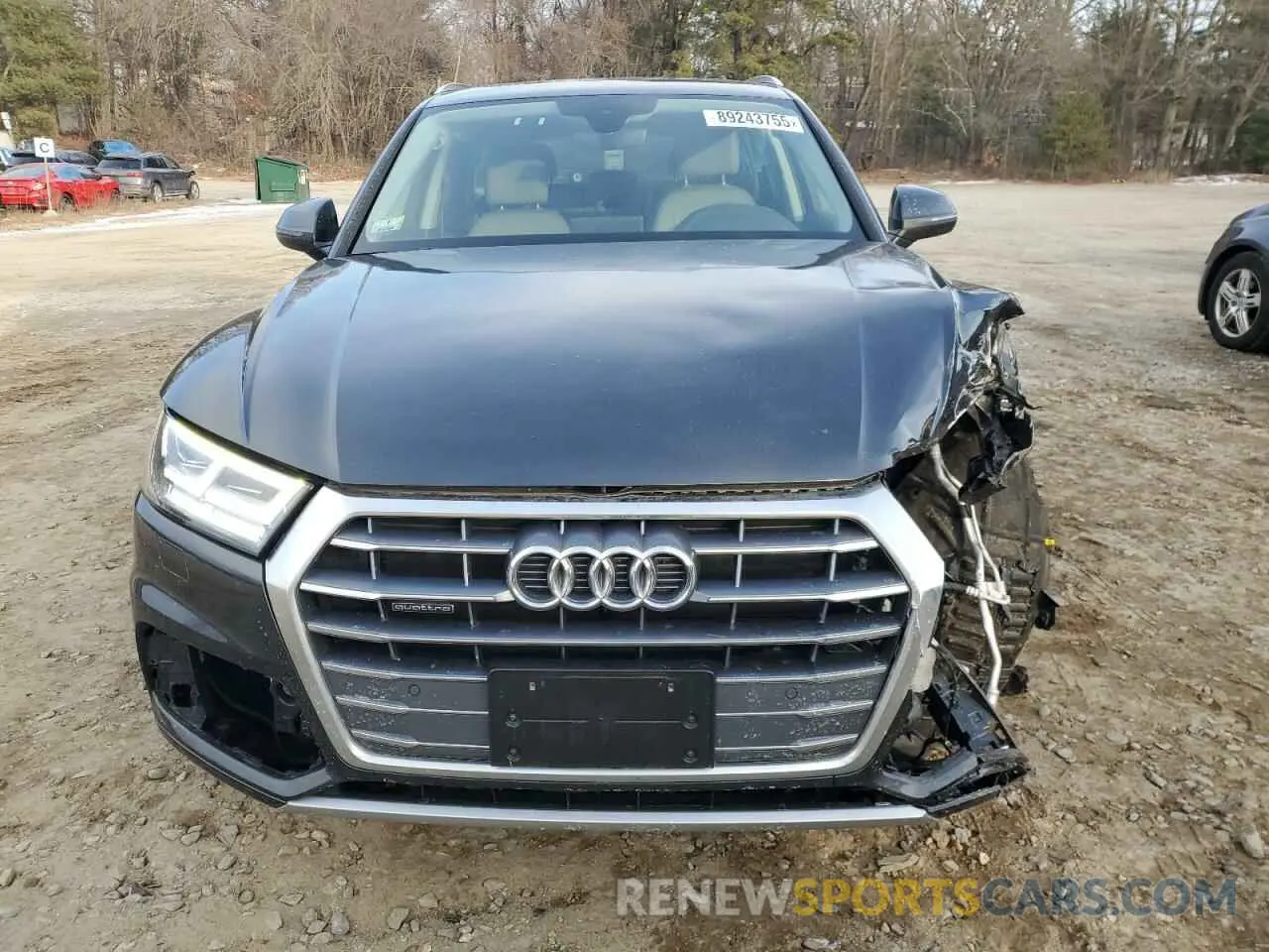 5 fotografías del automóvil dañado WA1BNAFY5K2065344 AUDI Q5 2019