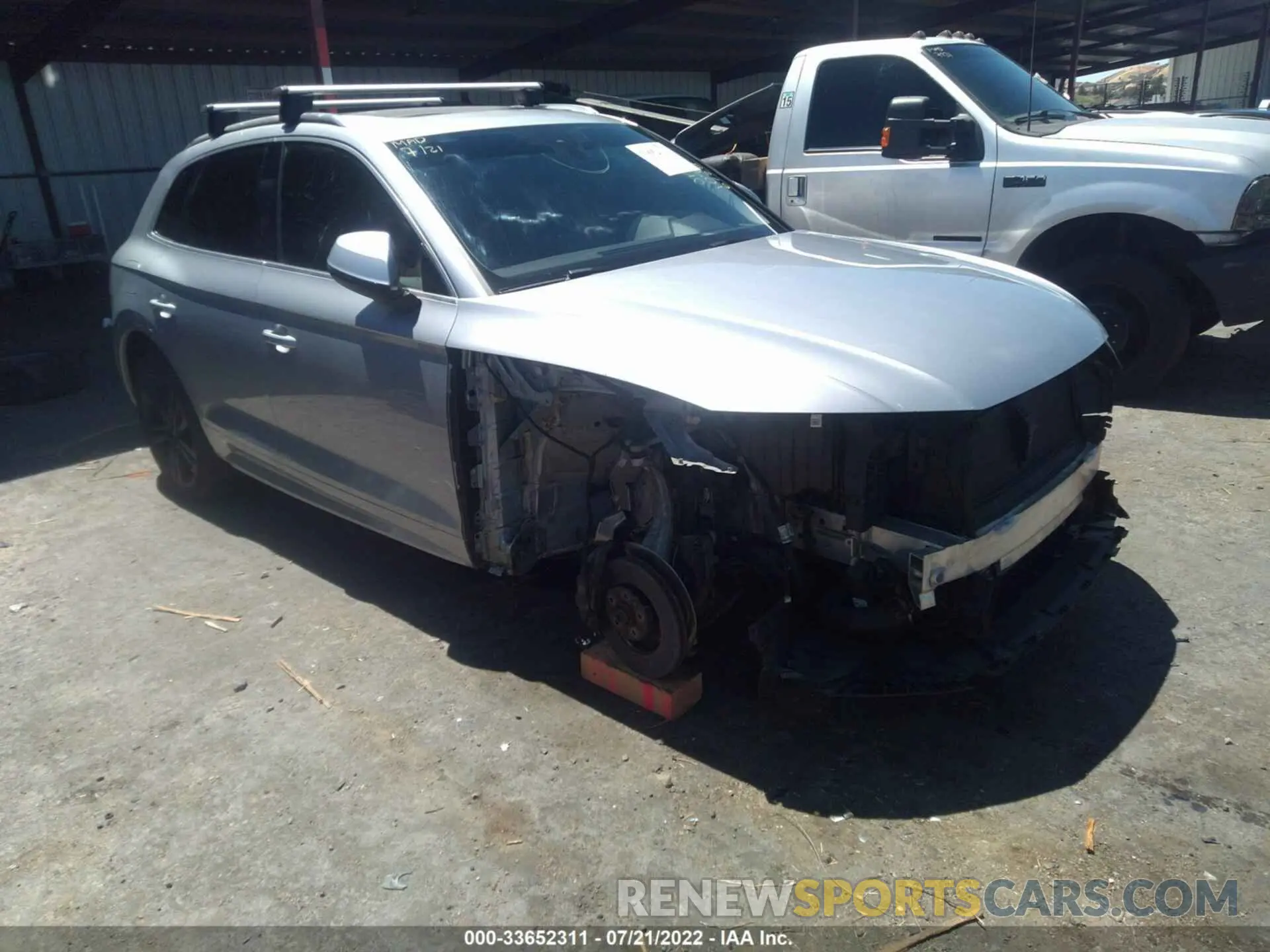 1 fotografías del automóvil dañado WA1BNAFY5K2122898 AUDI Q5 2019