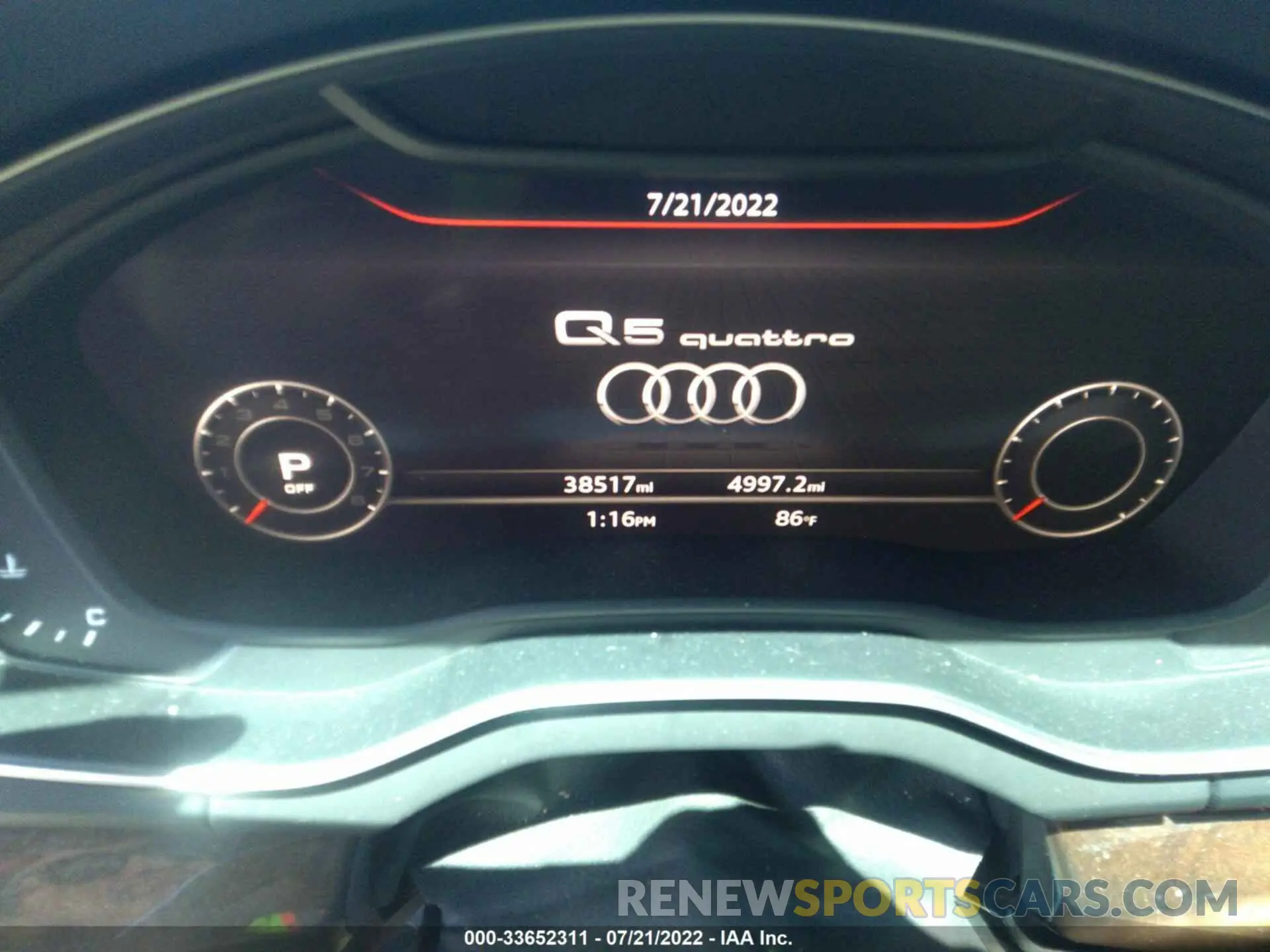 7 fotografías del automóvil dañado WA1BNAFY5K2122898 AUDI Q5 2019