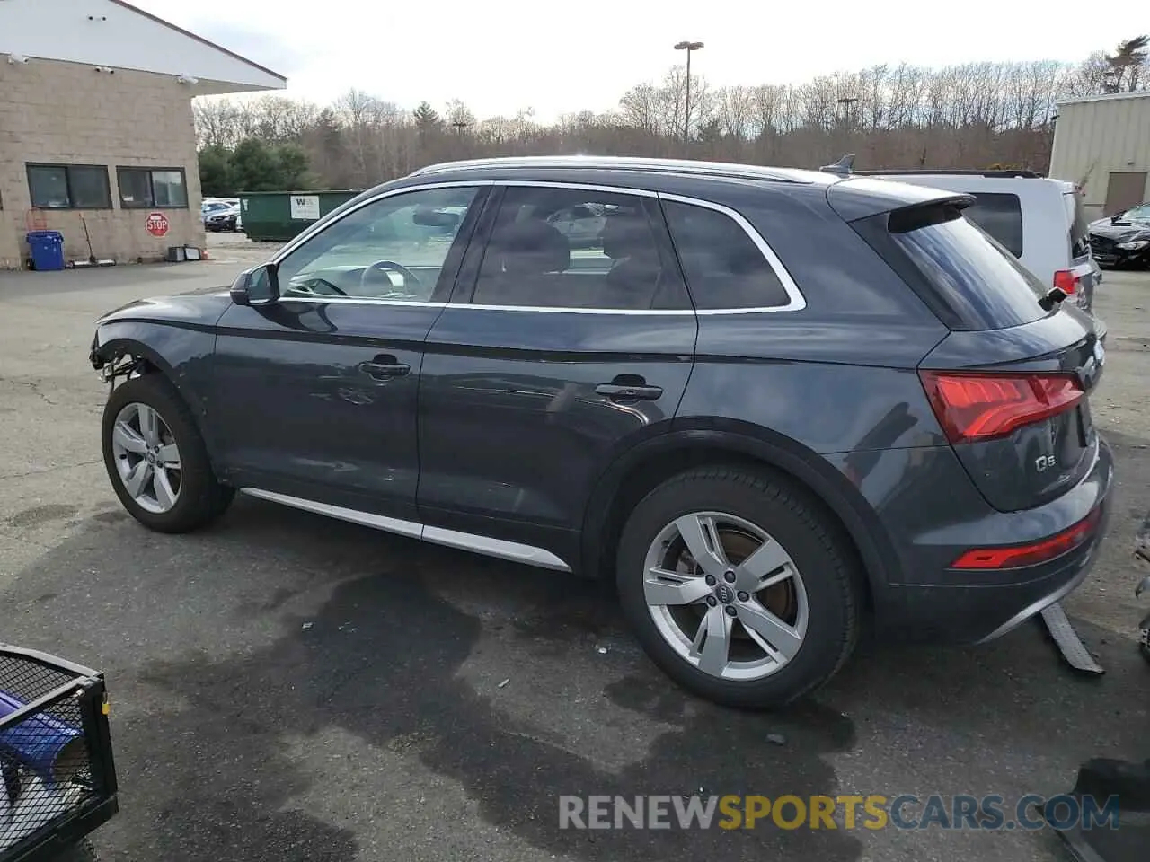 2 fotografías del automóvil dañado WA1BNAFY5K2139250 AUDI Q5 2019
