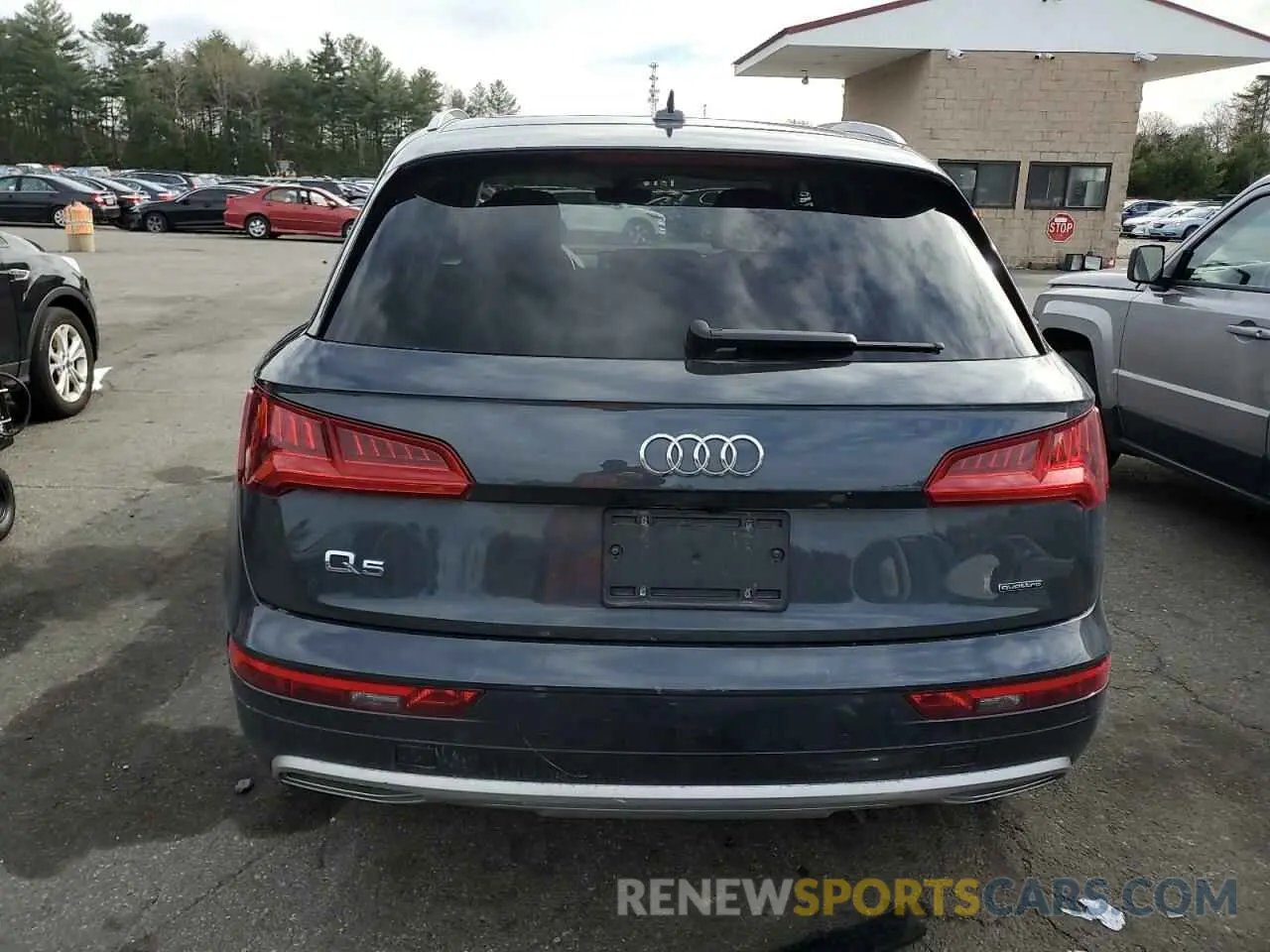 6 fotografías del automóvil dañado WA1BNAFY5K2139250 AUDI Q5 2019