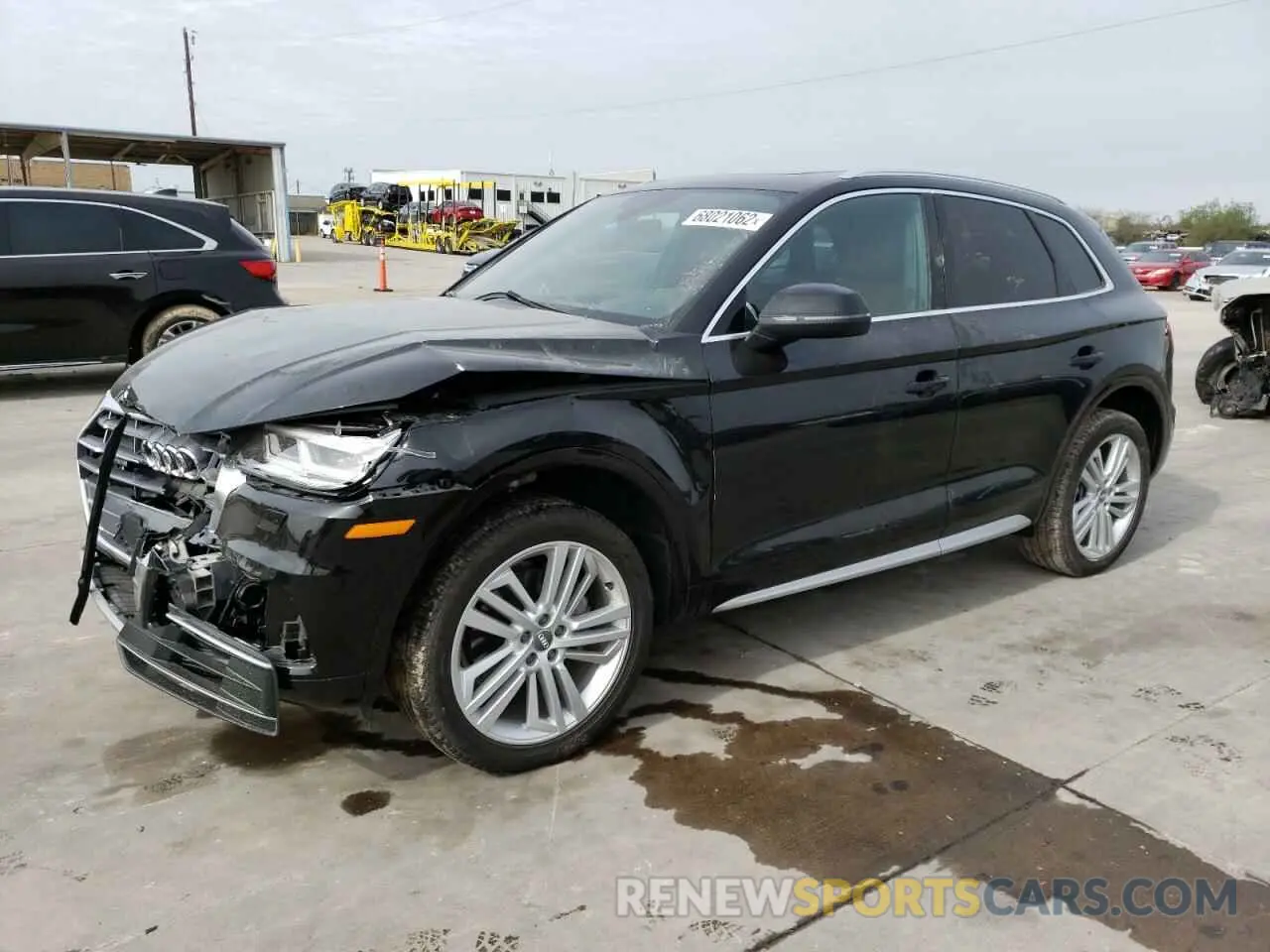 1 fotografías del automóvil dañado WA1BNAFY5K2142794 AUDI Q5 2019