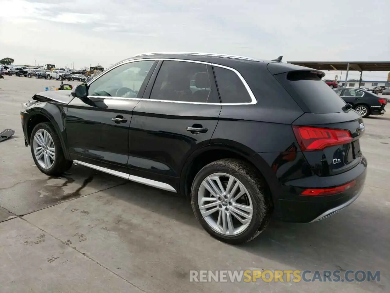 2 fotografías del automóvil dañado WA1BNAFY5K2142794 AUDI Q5 2019