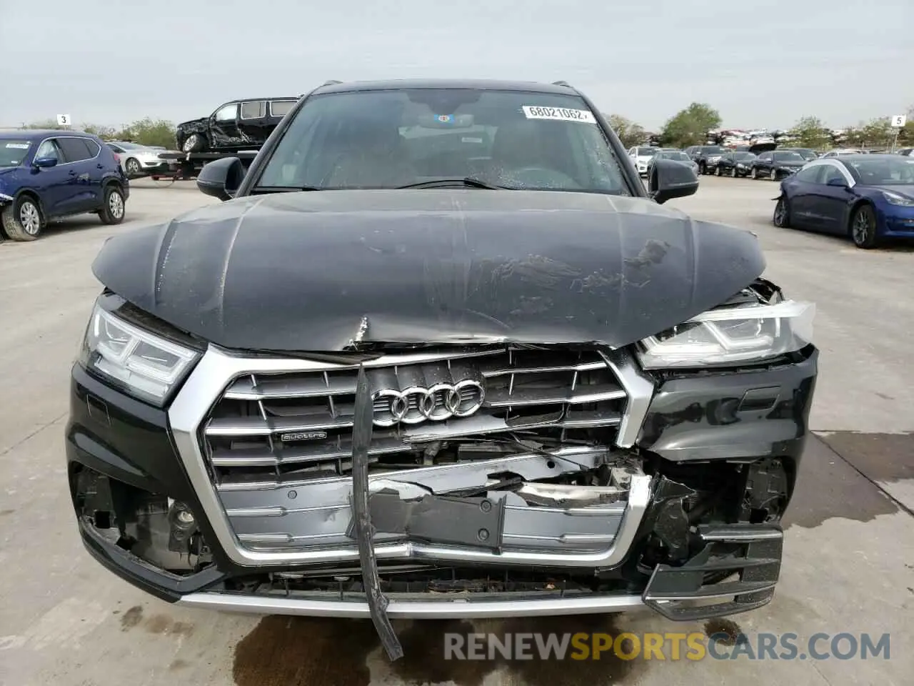 5 fotografías del automóvil dañado WA1BNAFY5K2142794 AUDI Q5 2019