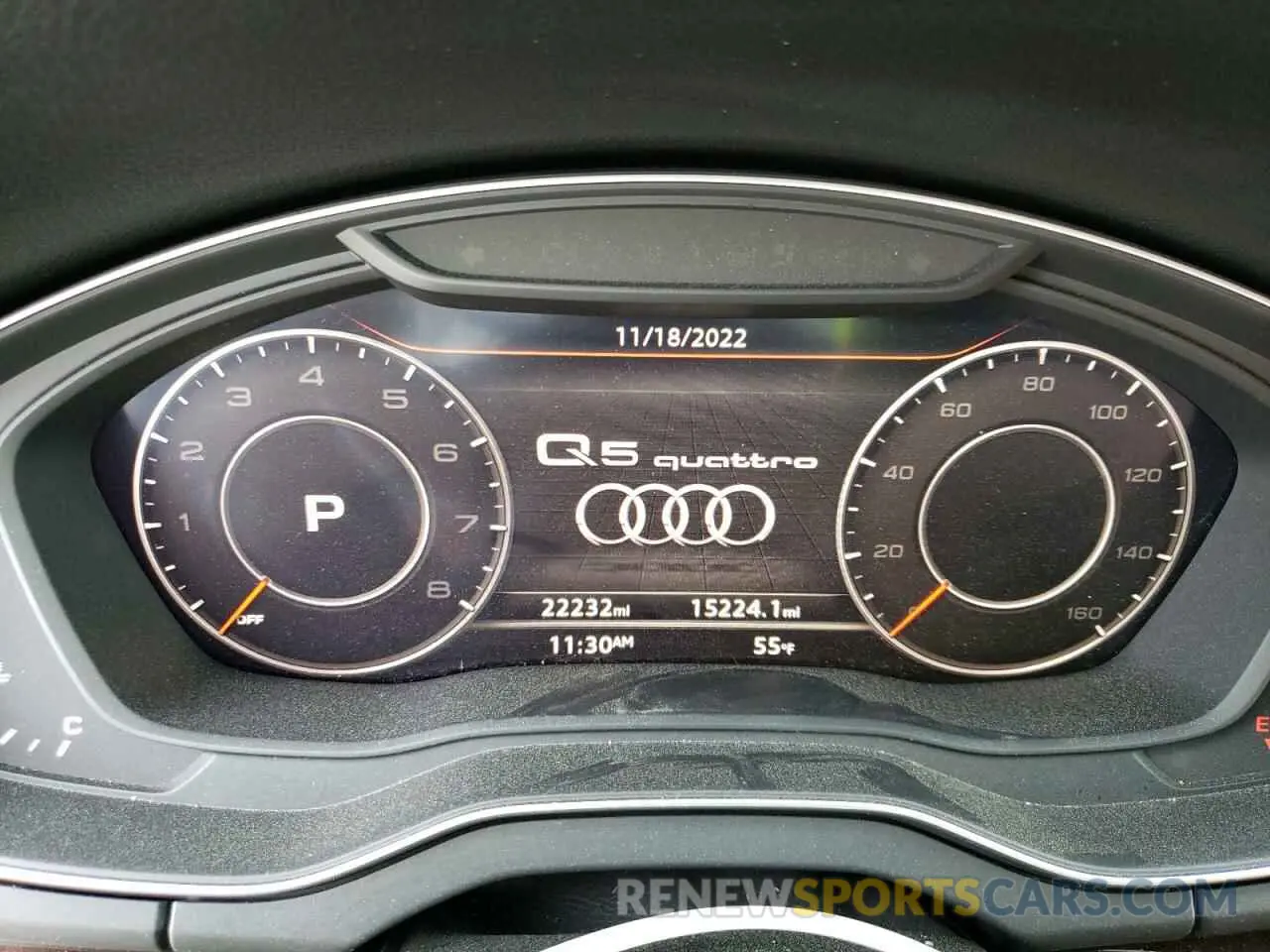 9 fotografías del automóvil dañado WA1BNAFY5K2142794 AUDI Q5 2019
