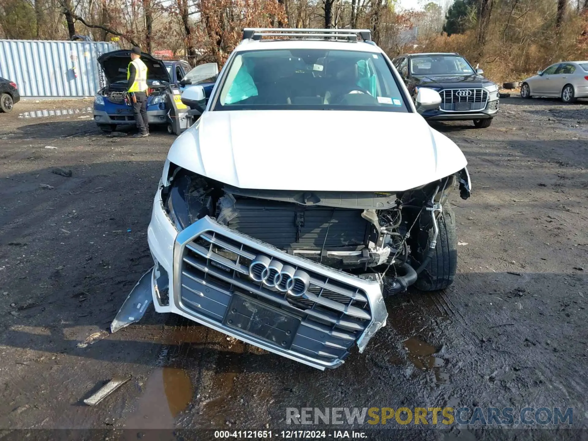 12 fotografías del automóvil dañado WA1BNAFY6K2038038 AUDI Q5 2019