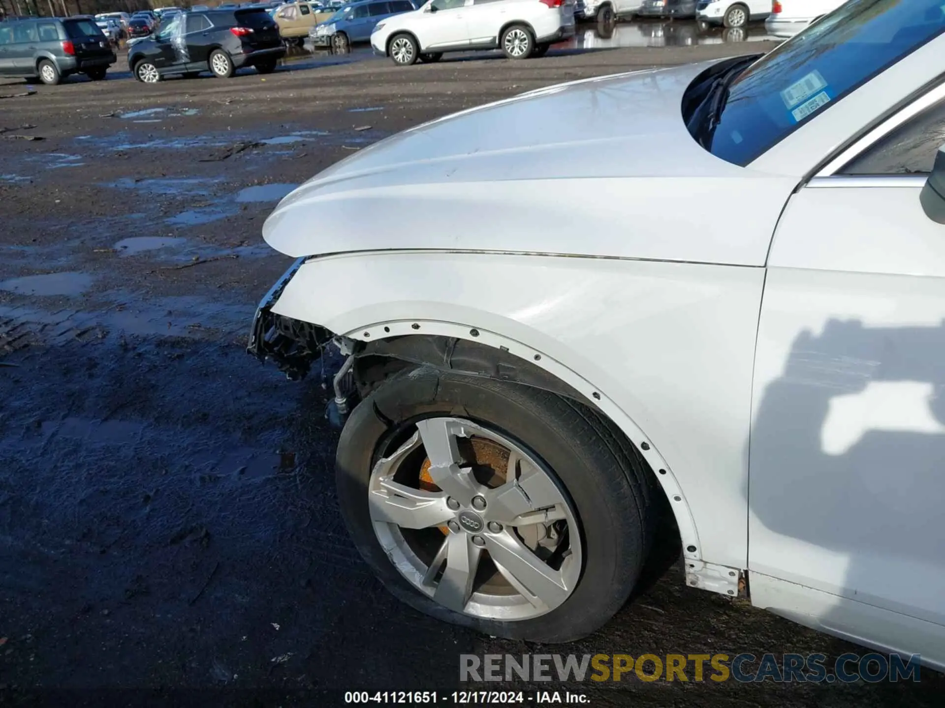 19 fotografías del automóvil dañado WA1BNAFY6K2038038 AUDI Q5 2019