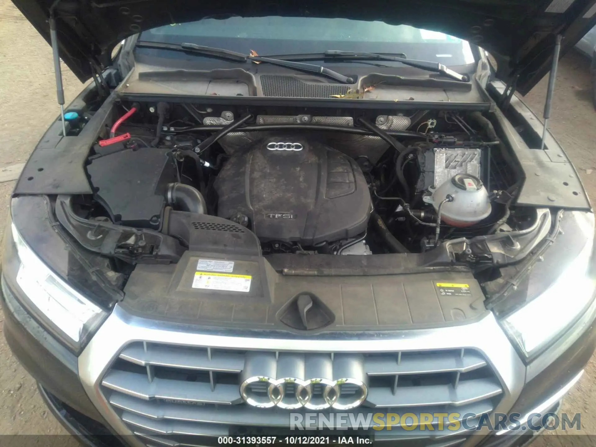 10 fotografías del automóvil dañado WA1BNAFY6K2042705 AUDI Q5 2019